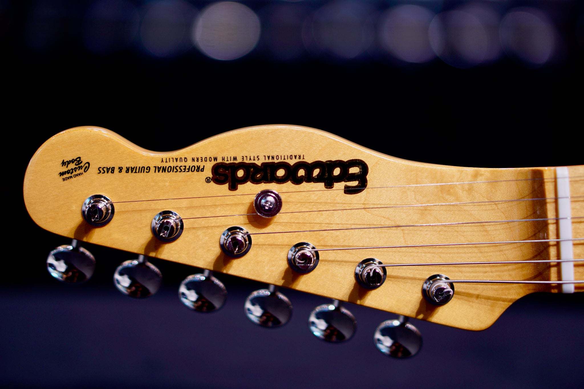 ESP Edwards E-TE-98ASM Vintage Natural ED5070224 - HIENDGUITAR EDWARDS GUITAR