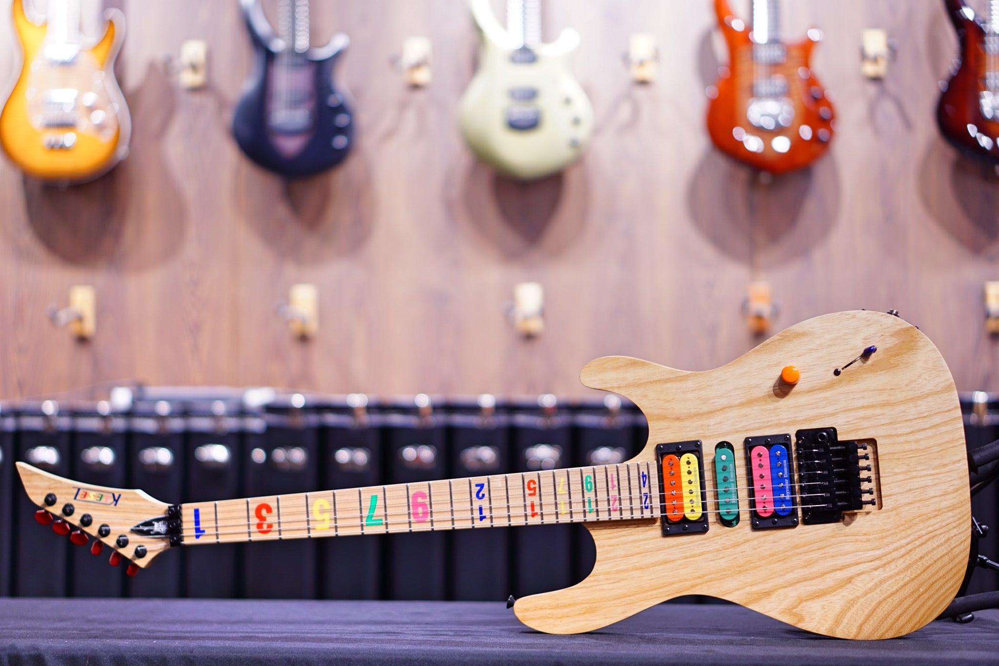 Kiesel Jason becker JB24 tribute numbers #1 - HIENDGUITAR Kiesel GUITAR