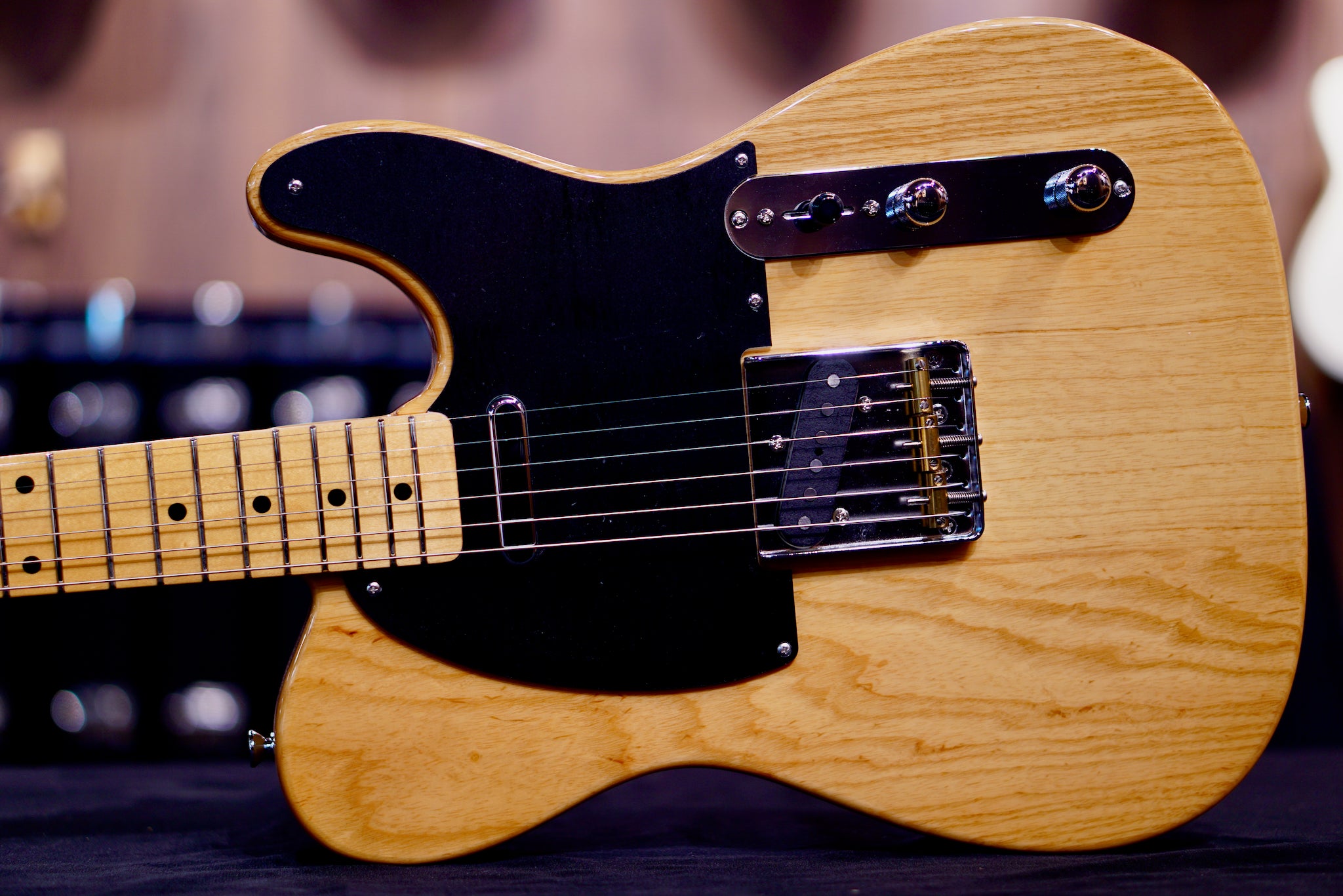 ESP Edwards E-TE-98ASM Vintage Natural ED2450224 - HIENDGUITAR EDWARDS GUITAR