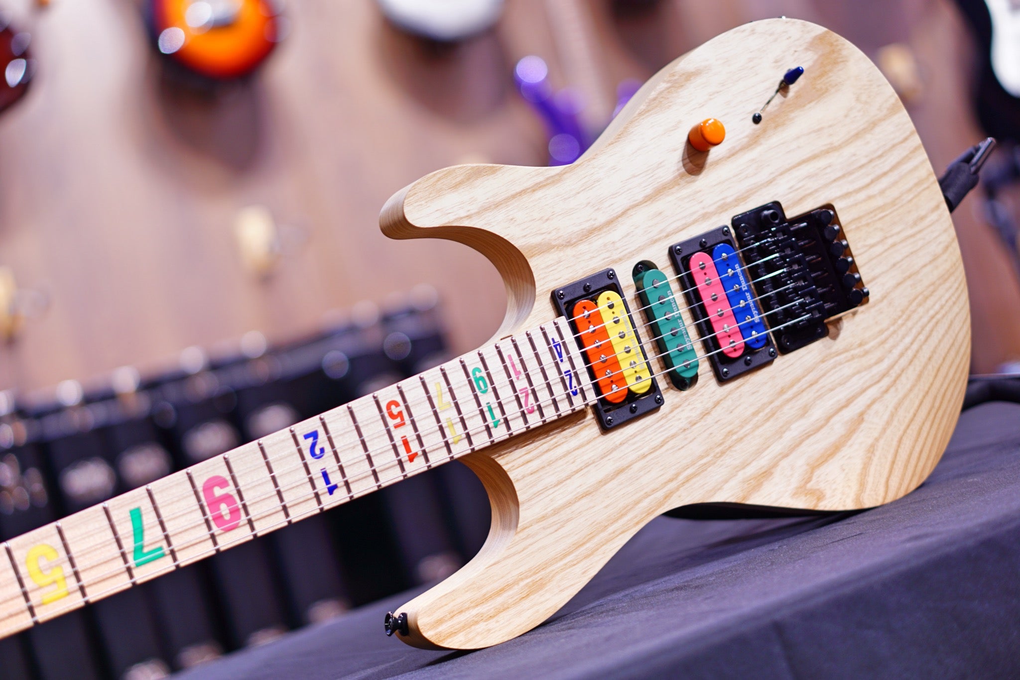 Kiesel Jason becker JB24 tribute numbers #1 - HIENDGUITAR Kiesel GUITAR