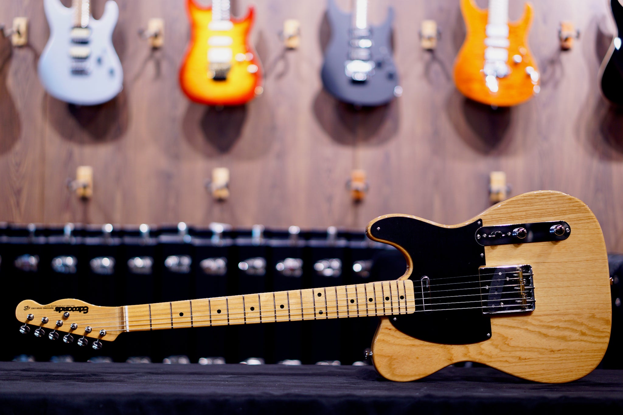 ESP Edwards E-TE-98ASM Vintage Natural ED2450224 - HIENDGUITAR EDWARDS GUITAR