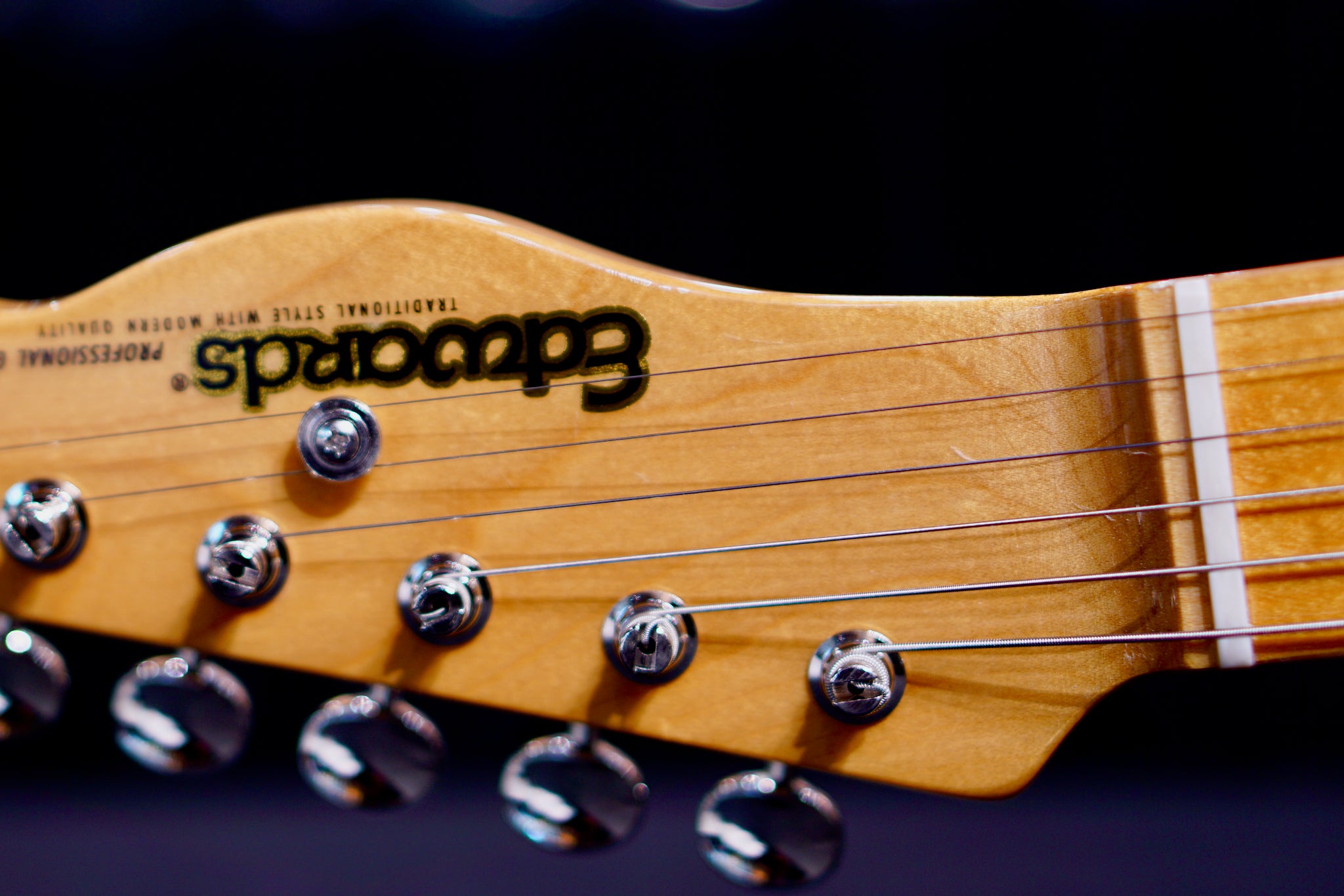 ESP Edwards E-TE-98ASM Vintage Natural ED2210617 - HIENDGUITAR EDWARDS GUITAR