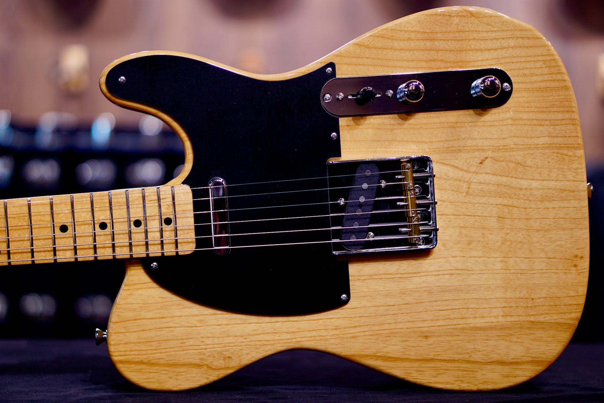 ESP Edwards E-TE-98ASM Vintage Natural ED2210617 - HIENDGUITAR EDWARDS GUITAR