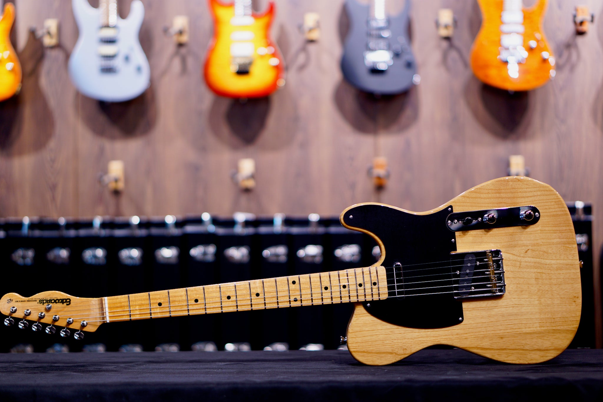 ESP Edwards E-TE-98ASM Vintage Natural ED2210617 - HIENDGUITAR EDWARDS GUITAR