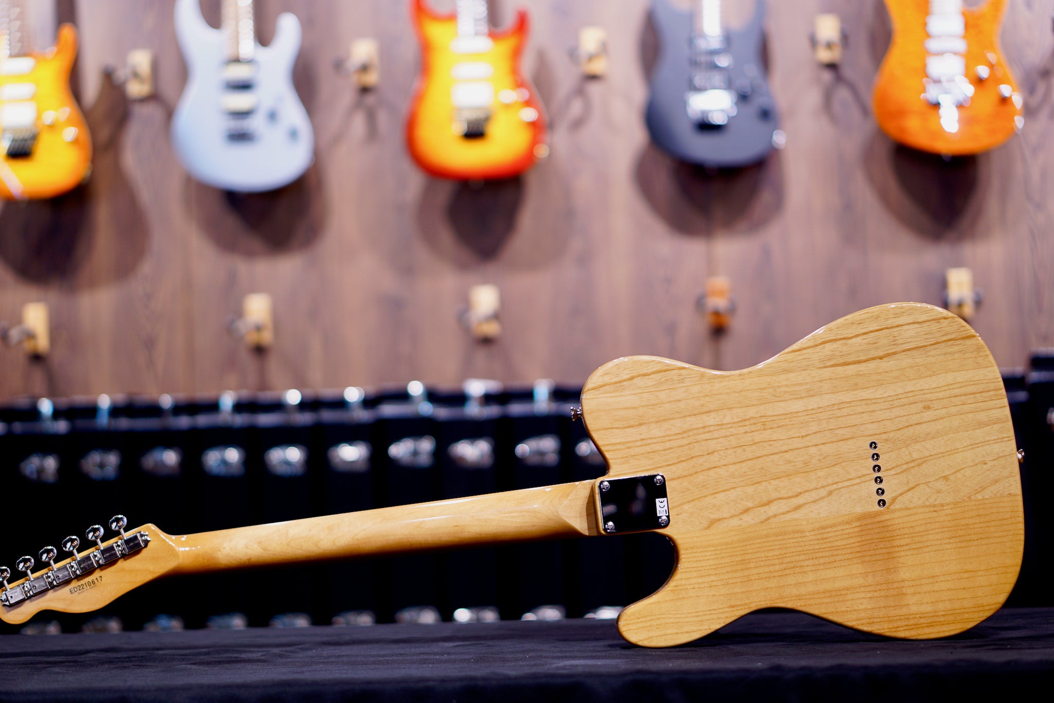 ESP Edwards E-TE-98ASM Vintage Natural ED2210617 - HIENDGUITAR EDWARDS GUITAR