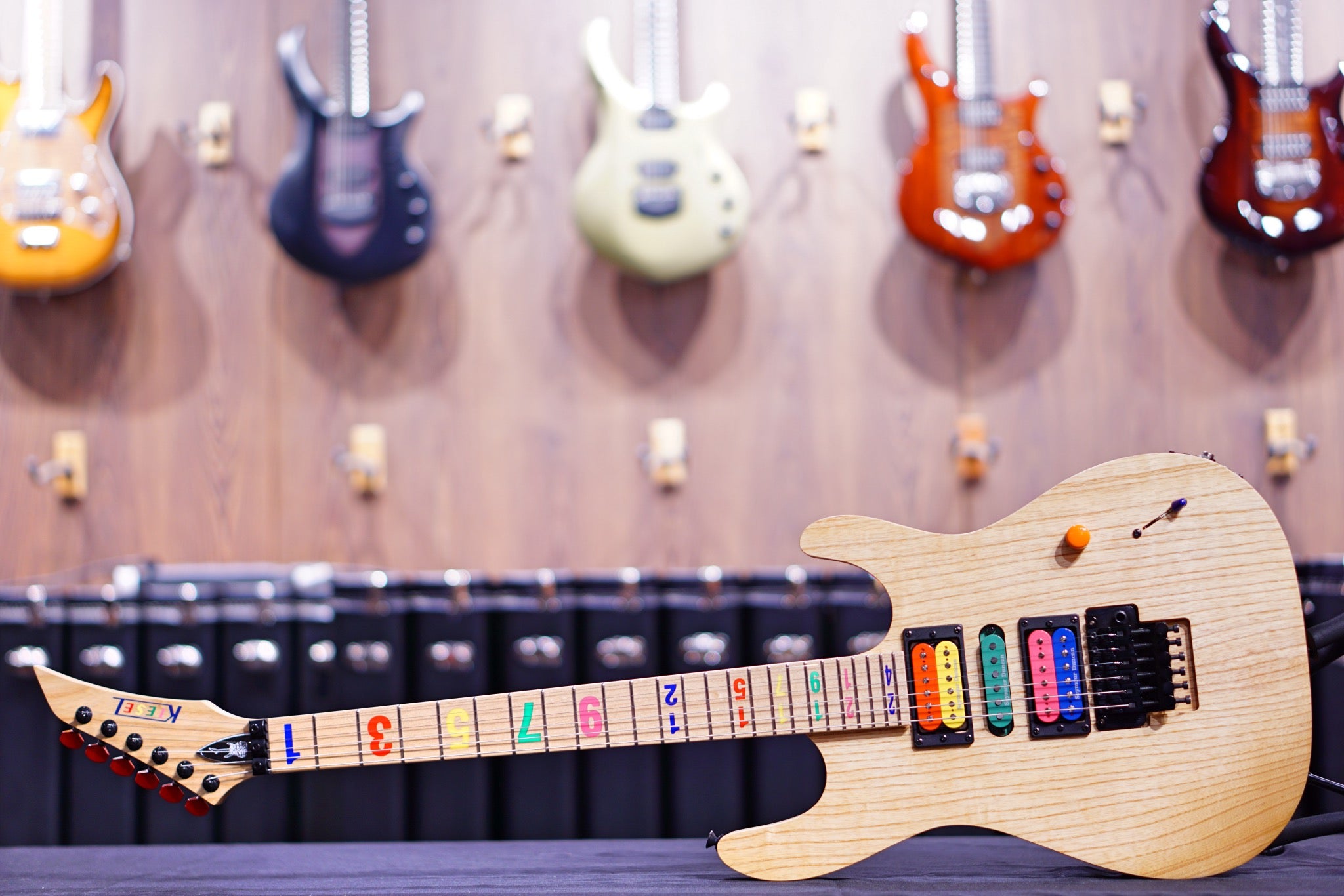 Kiesel Jason becker JB24 tribute numbers #2 - HIENDGUITAR Kiesel GUITAR