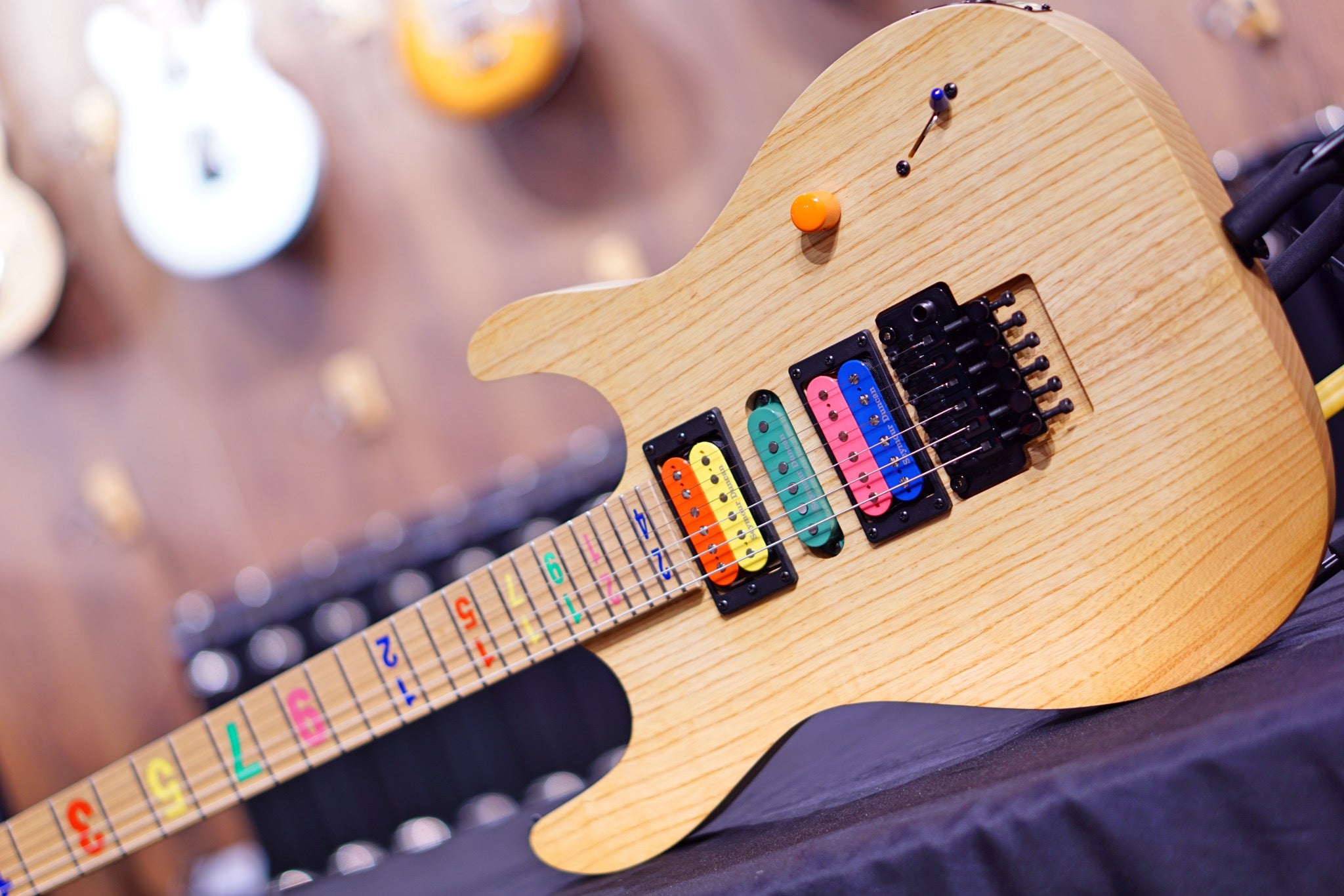 Kiesel Jason becker JB24 tribute numbers #2 - HIENDGUITAR Kiesel GUITAR