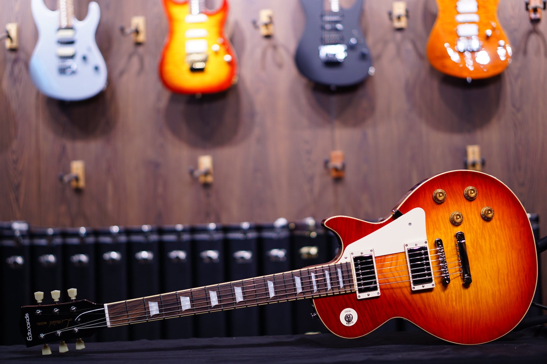 ESP Edwards E-LP-125SD Cherry sunburst ED9520224 - HIENDGUITAR EDWARDS GUITAR