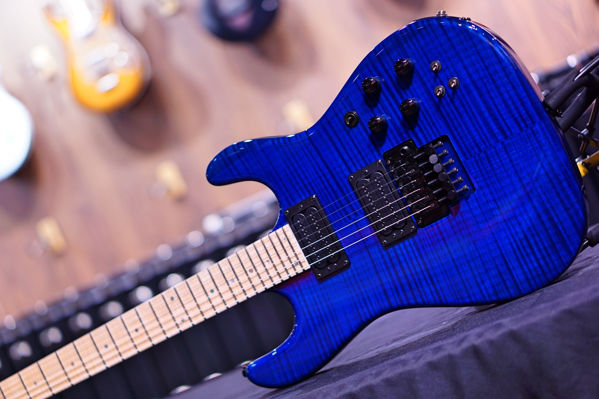 Carvin Kiesel Jason becker JB200C Flamed Top #2 - HIENDGUITAR Kiesel GUITAR