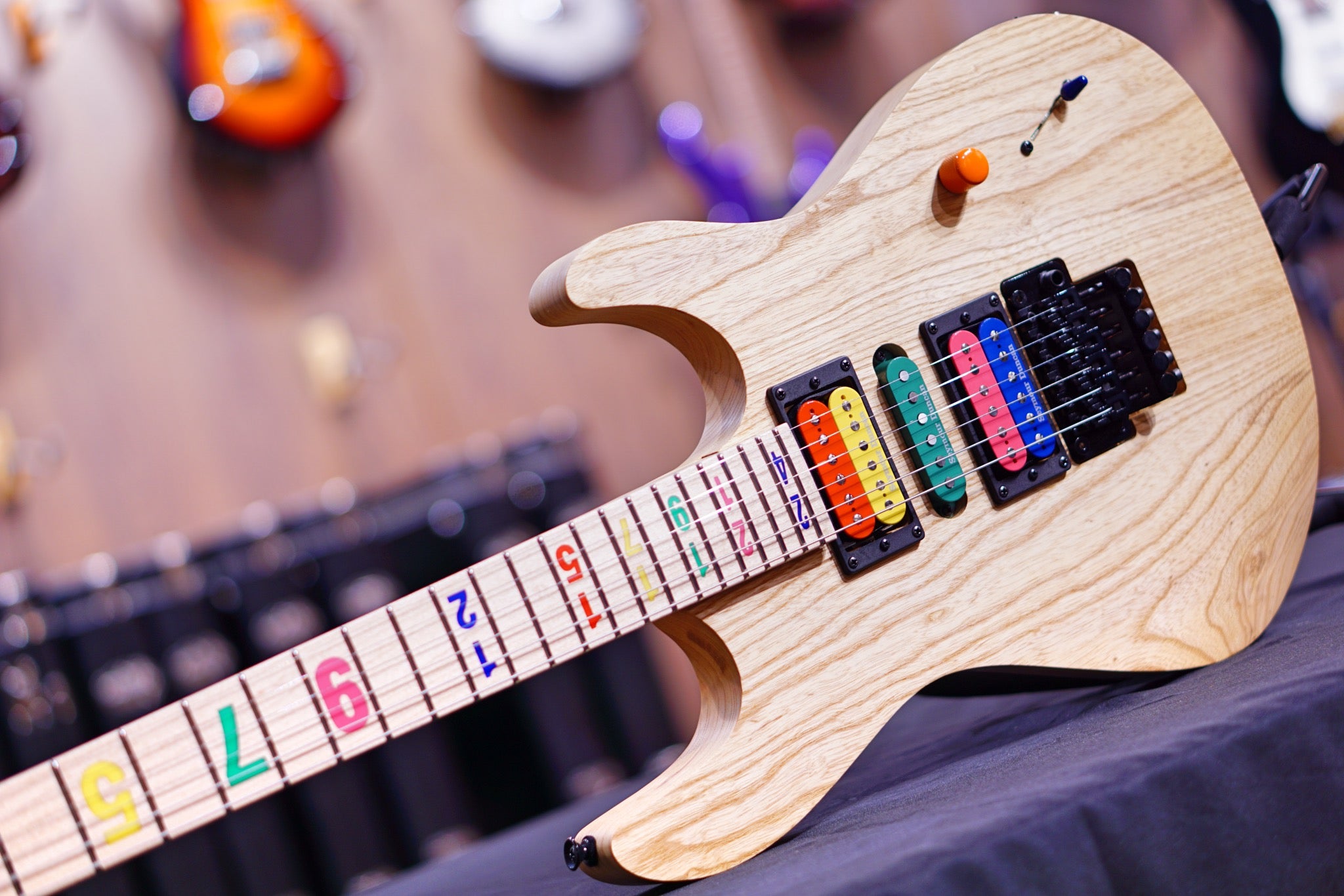 Kiesel Jason becker JB24 tribute numbers #2 - HIENDGUITAR Kiesel GUITAR