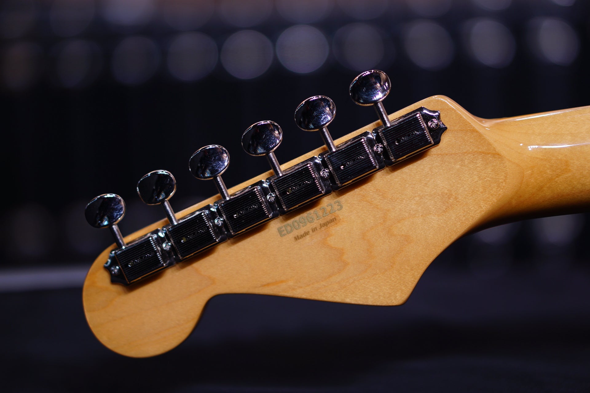 ESP Edwards E-ST-125ALM Black ED961223 - HIENDGUITAR EDWARDS GUITAR