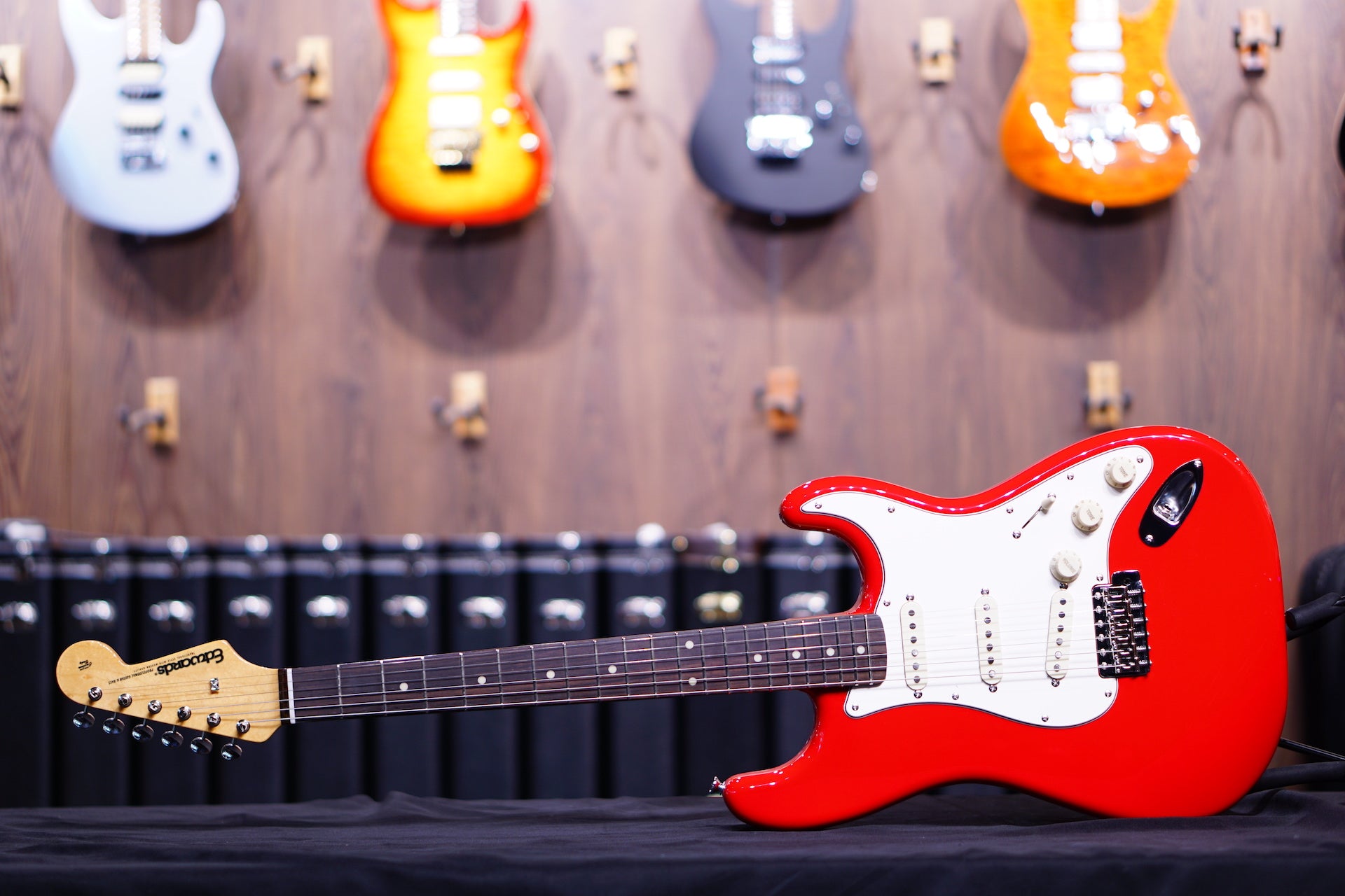 ESP Edwards E-ST-90ALM trino red ED1361223 - HIENDGUITAR EDWARDS GUITAR