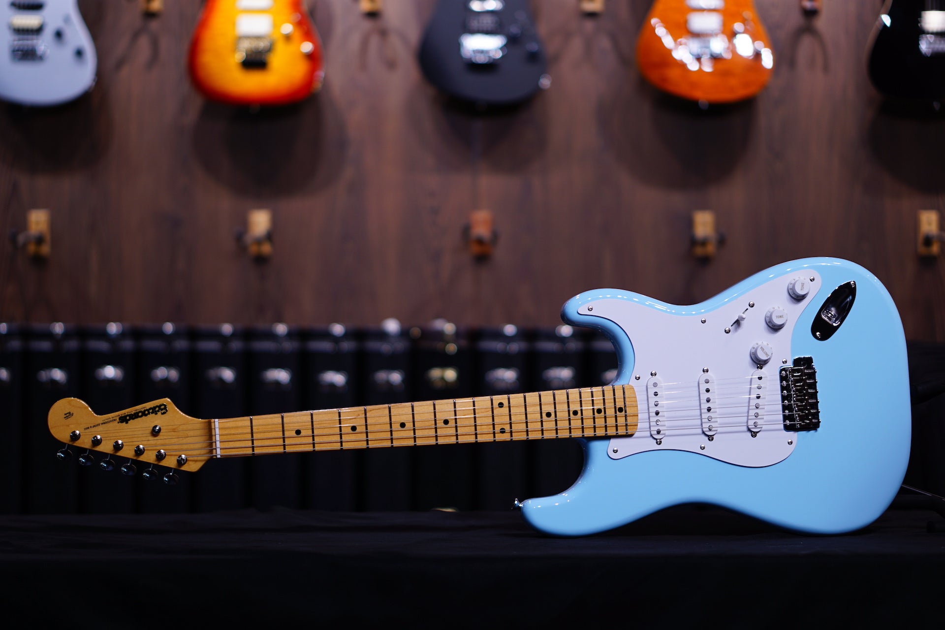 ESP Edwards E-ST-90ALM Sonic Blue ED2331224 - HIENDGUITAR EDWARDS GUITAR