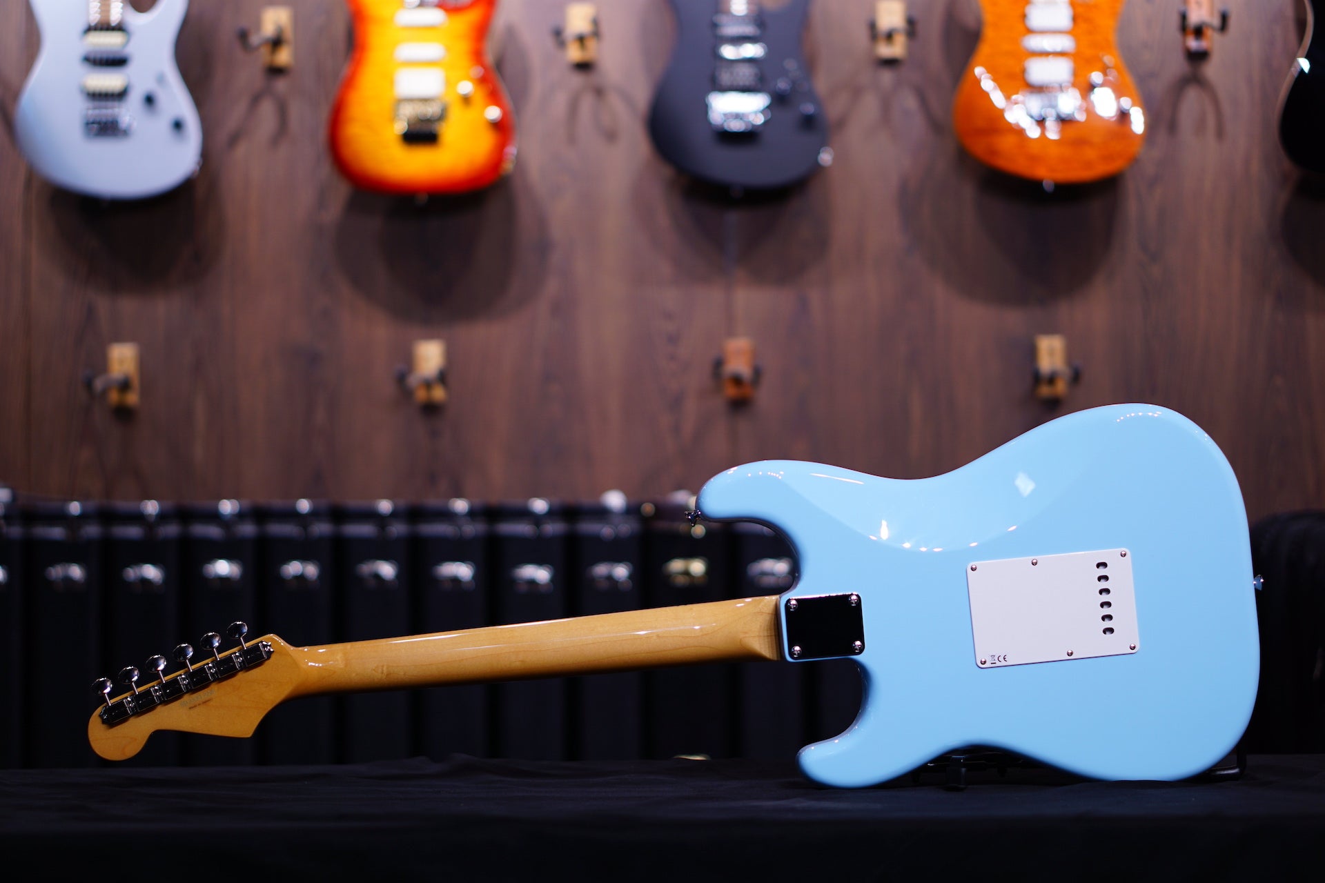 ESP Edwards E-ST-90ALM Sonic Blue ED2331224 - HIENDGUITAR EDWARDS GUITAR