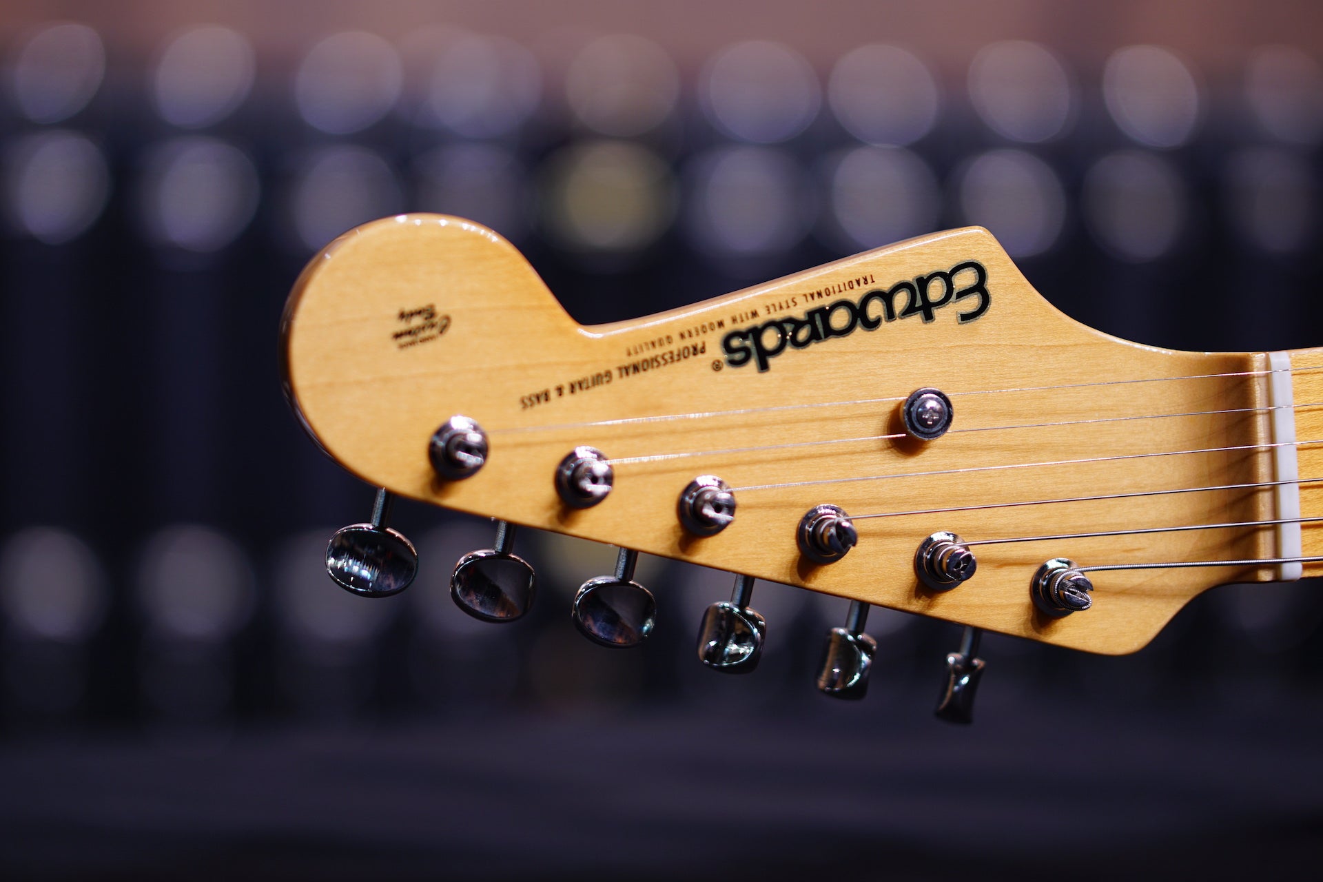 ESP Edwards E-ST-90ALM Sonic Blue ED2117219 - HIENDGUITAR EDWARDS GUITAR