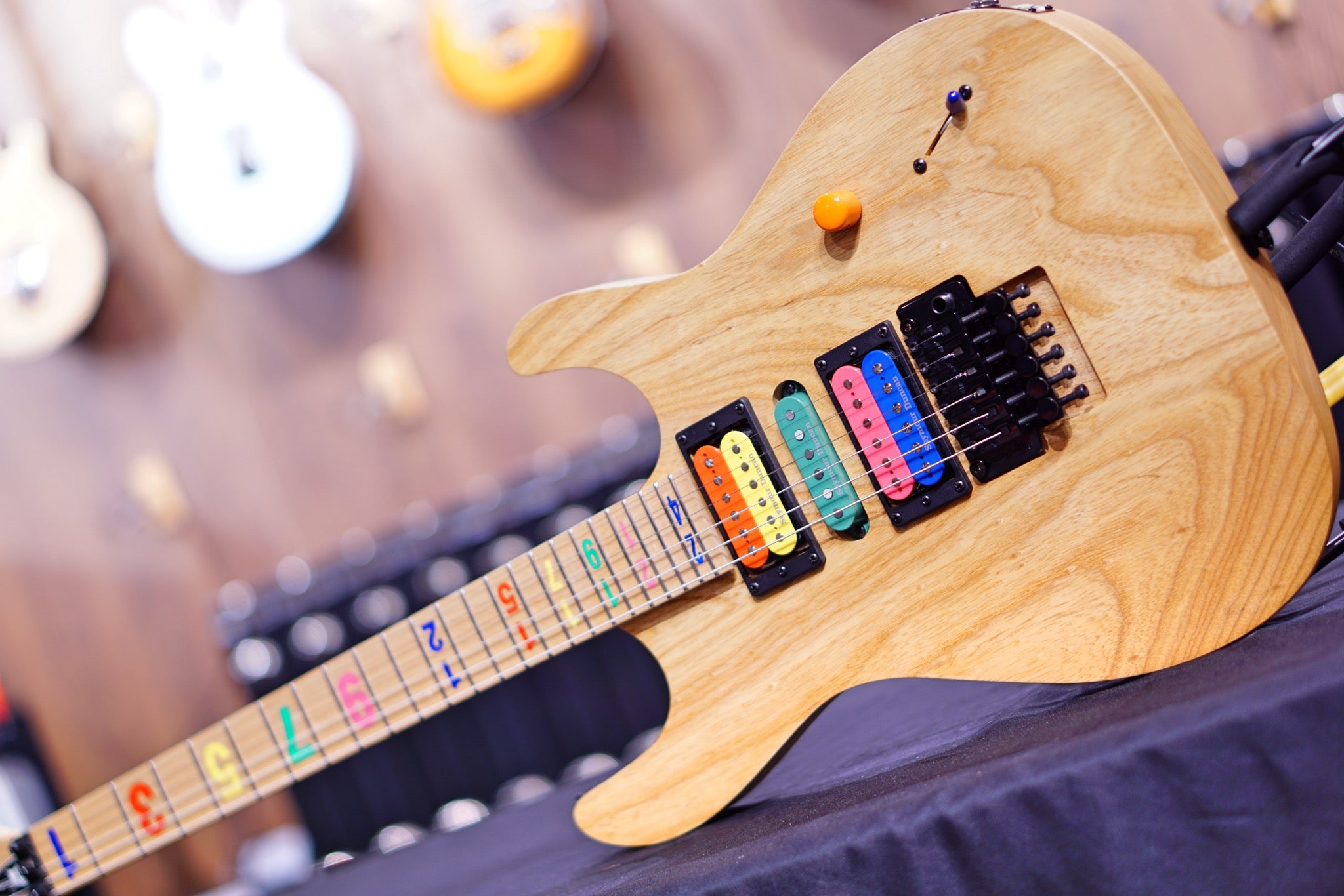 Kiesel Jason becker JB24 tribute numbers #4 - HIENDGUITAR Kiesel GUITAR