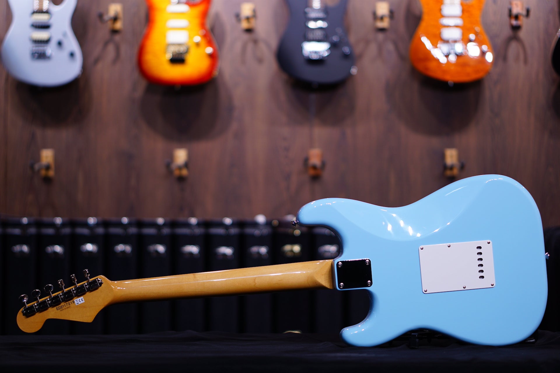 ESP Edwards E-ST-90ALM Sonic Blue ED2117219 - HIENDGUITAR EDWARDS GUITAR