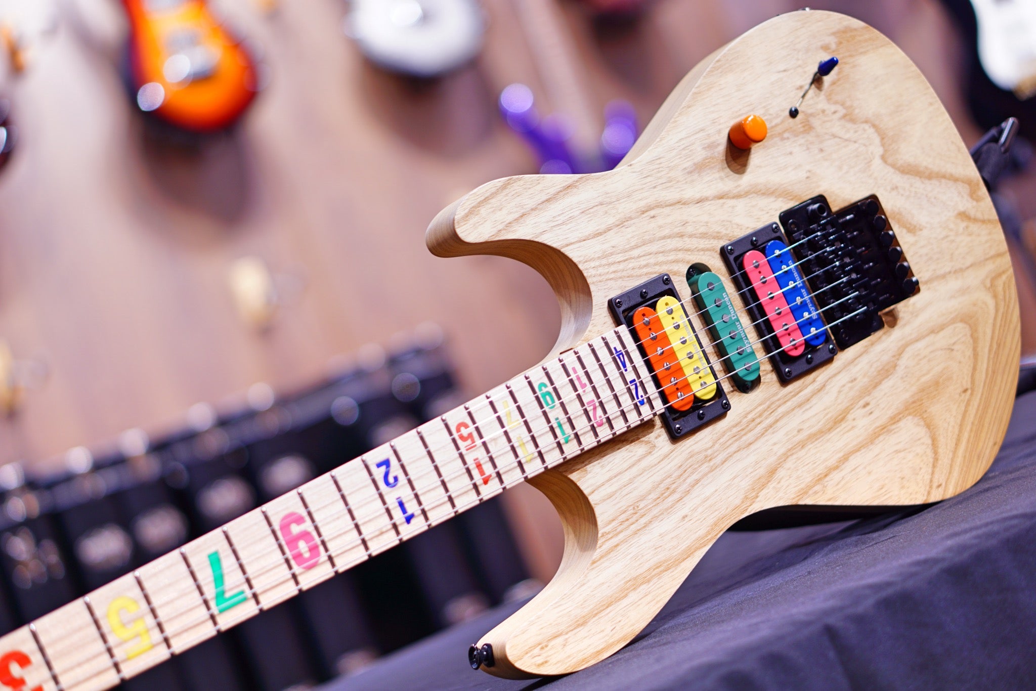 Kiesel Jason becker JB24 tribute numbers #4 - HIENDGUITAR Kiesel GUITAR