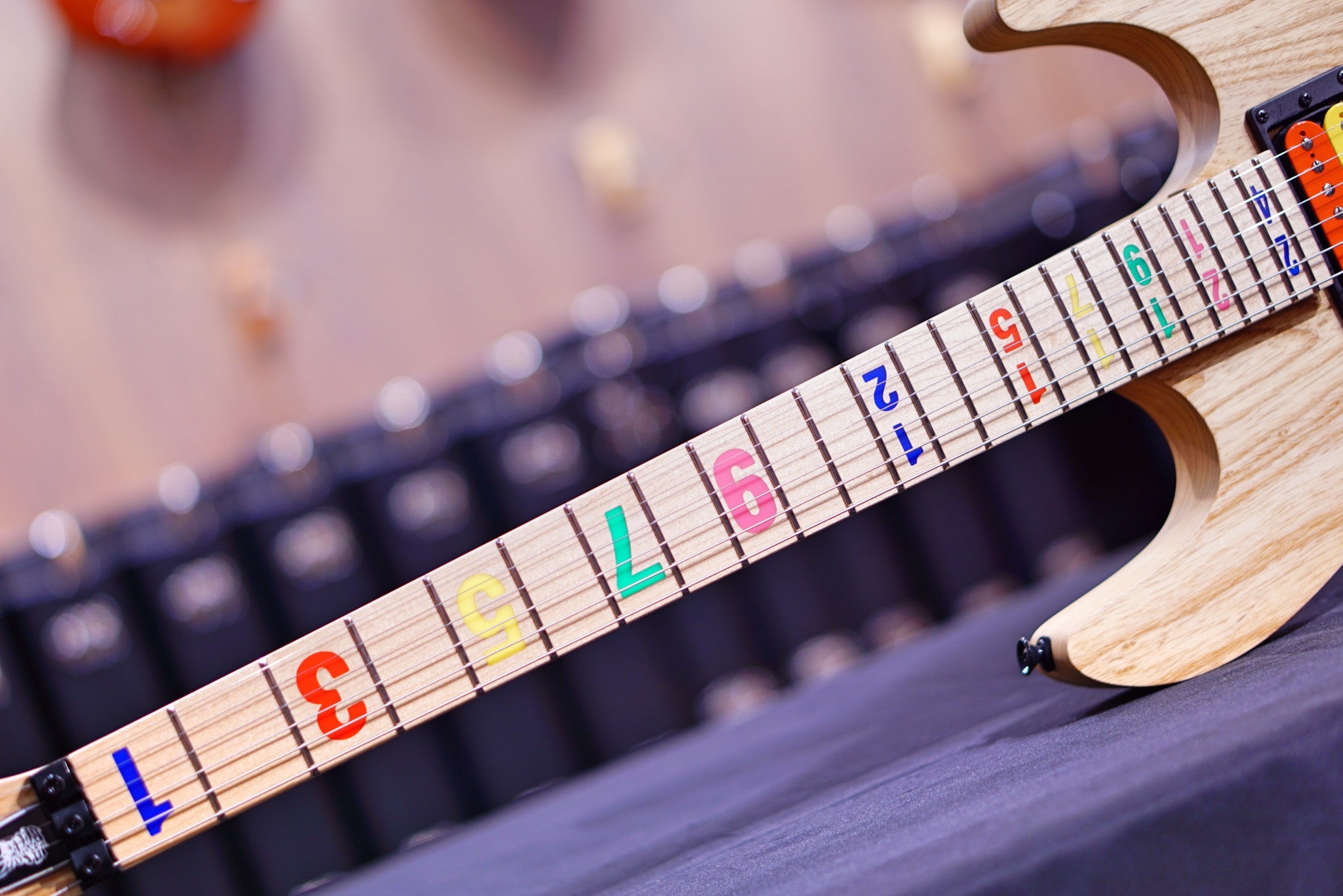 Kiesel Jason becker JB24 tribute numbers #4 - HIENDGUITAR Kiesel GUITAR