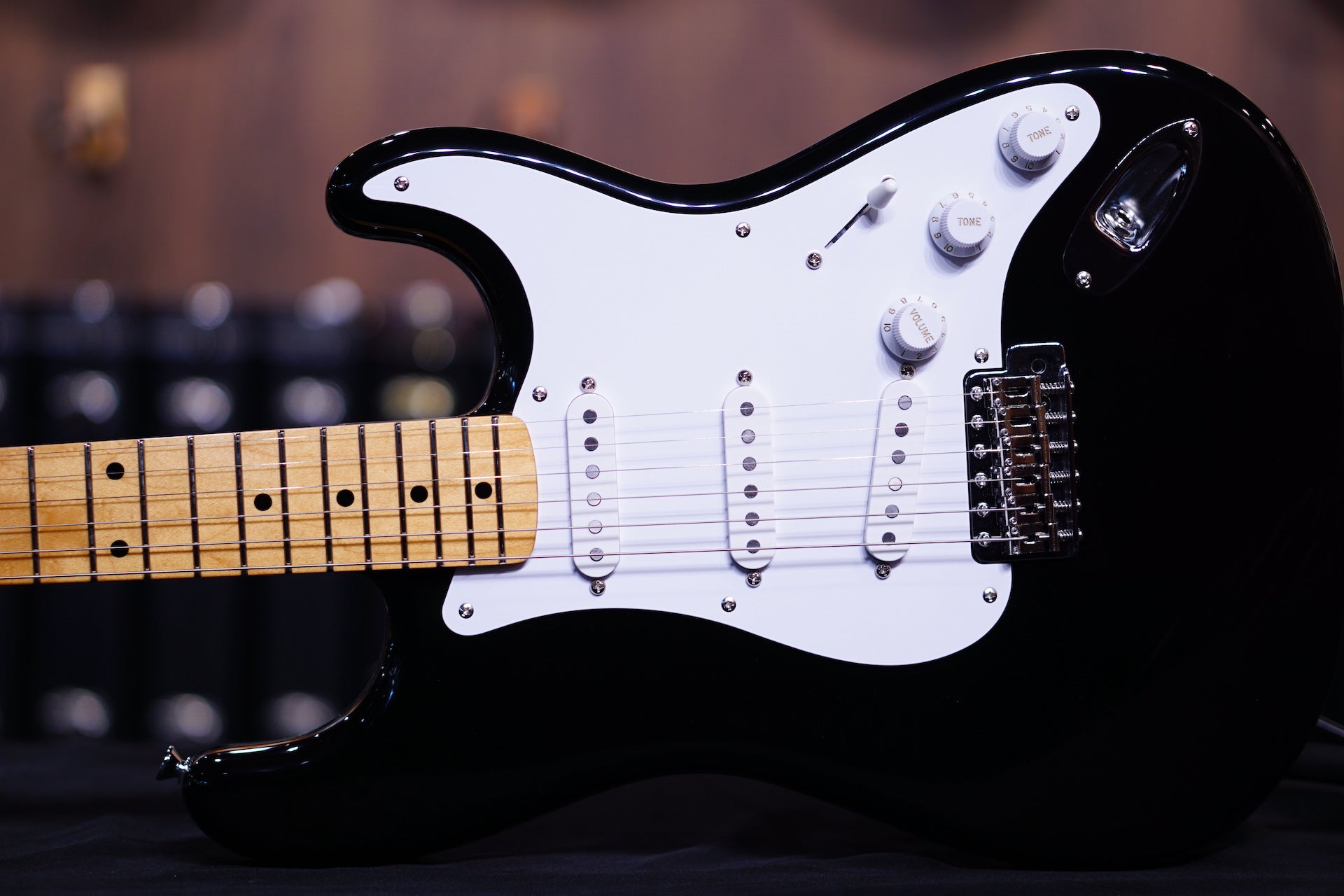 ESP Edwards E-ST-90ALM black ED2761223 - HIENDGUITAR EDWARDS GUITAR