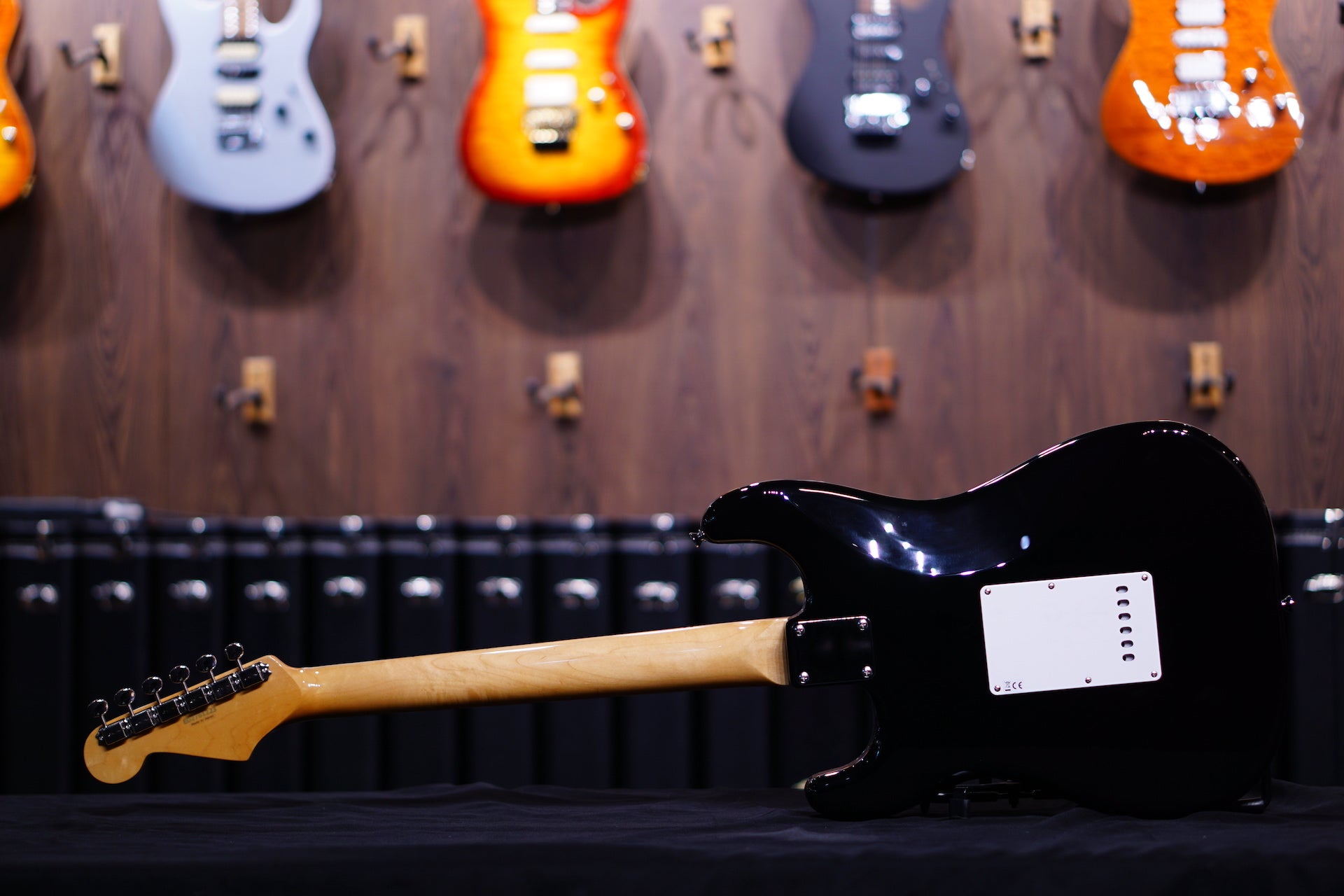 ESP Edwards E-ST-90ALM black ED2761223 - HIENDGUITAR EDWARDS GUITAR