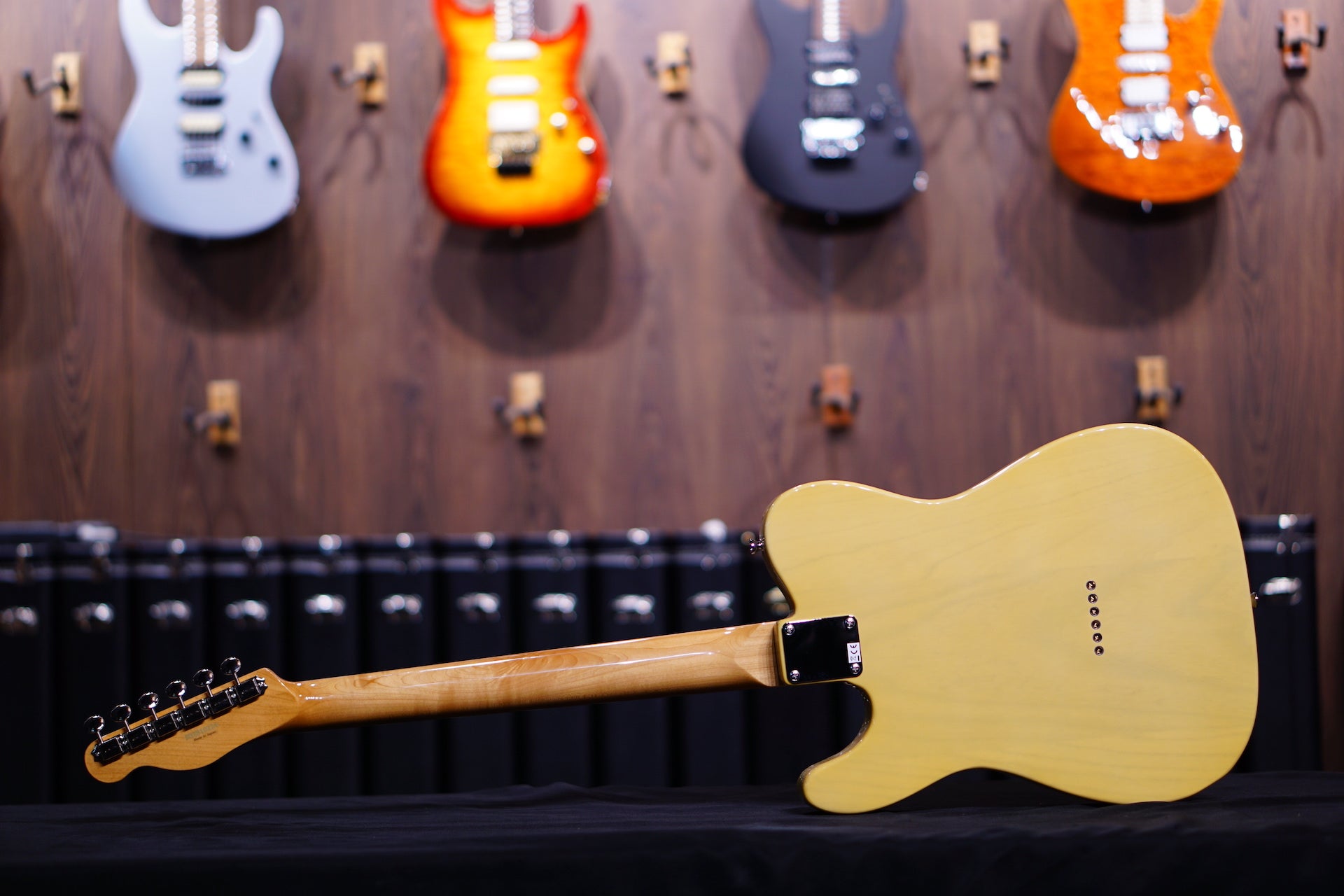 ESP Edwards E-TE-98ASM Butterscotch ED2810224 - HIENDGUITAR EDWARDS GUITAR