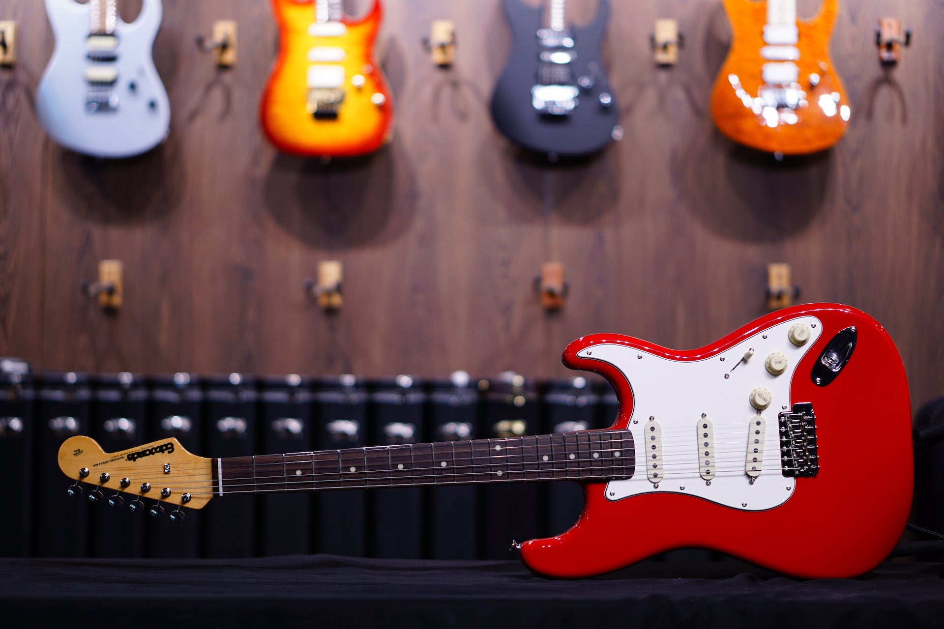 ESP Edwards E-ST-90ALPF Trino red ED2161223 - HIENDGUITAR EDWARDS GUITAR