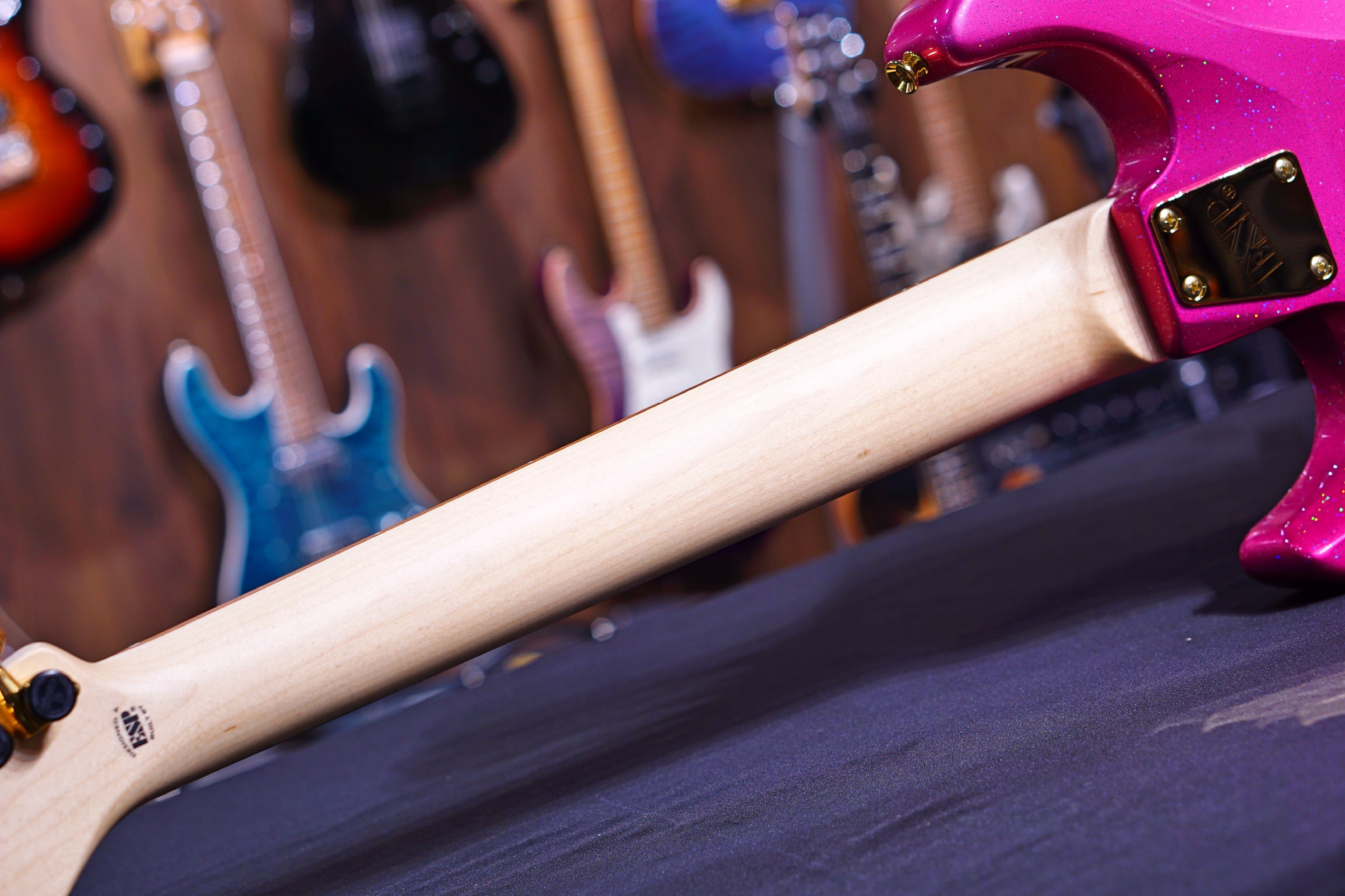 ESP EDWARDS E-SN7-210TO Twinkle Pink Takayoshi Ohmura ED1836153P - HIENDGUITAR EDWARDS GUITAR