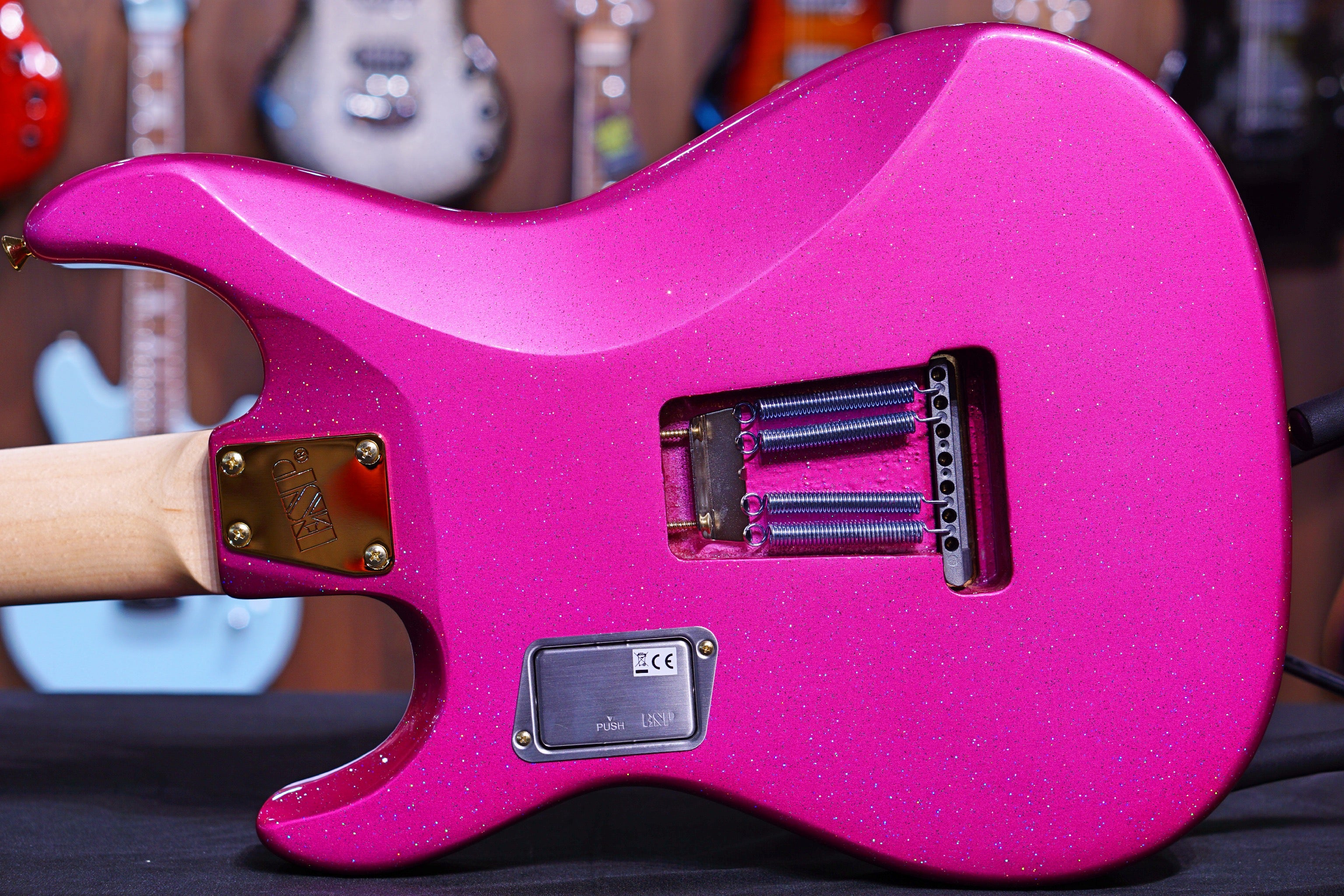 ESP EDWARDS E-SN7-210TO Twinkle Pink Takayoshi Ohmura ED1836153P - HIENDGUITAR EDWARDS GUITAR