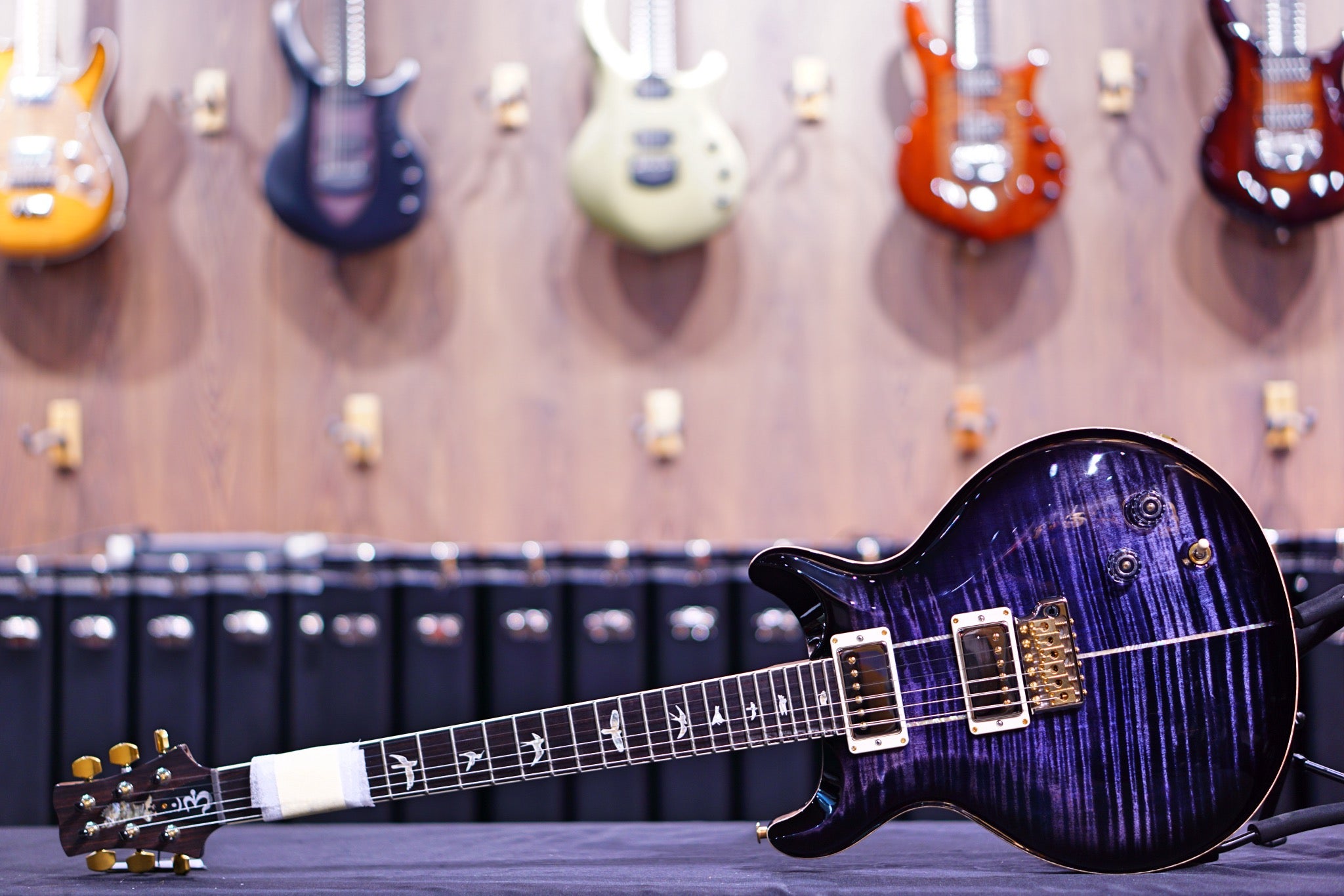 PRS Santana Retro purple mist wood library 10 top 0341286 - HIENDGUITAR PRS GUITAR