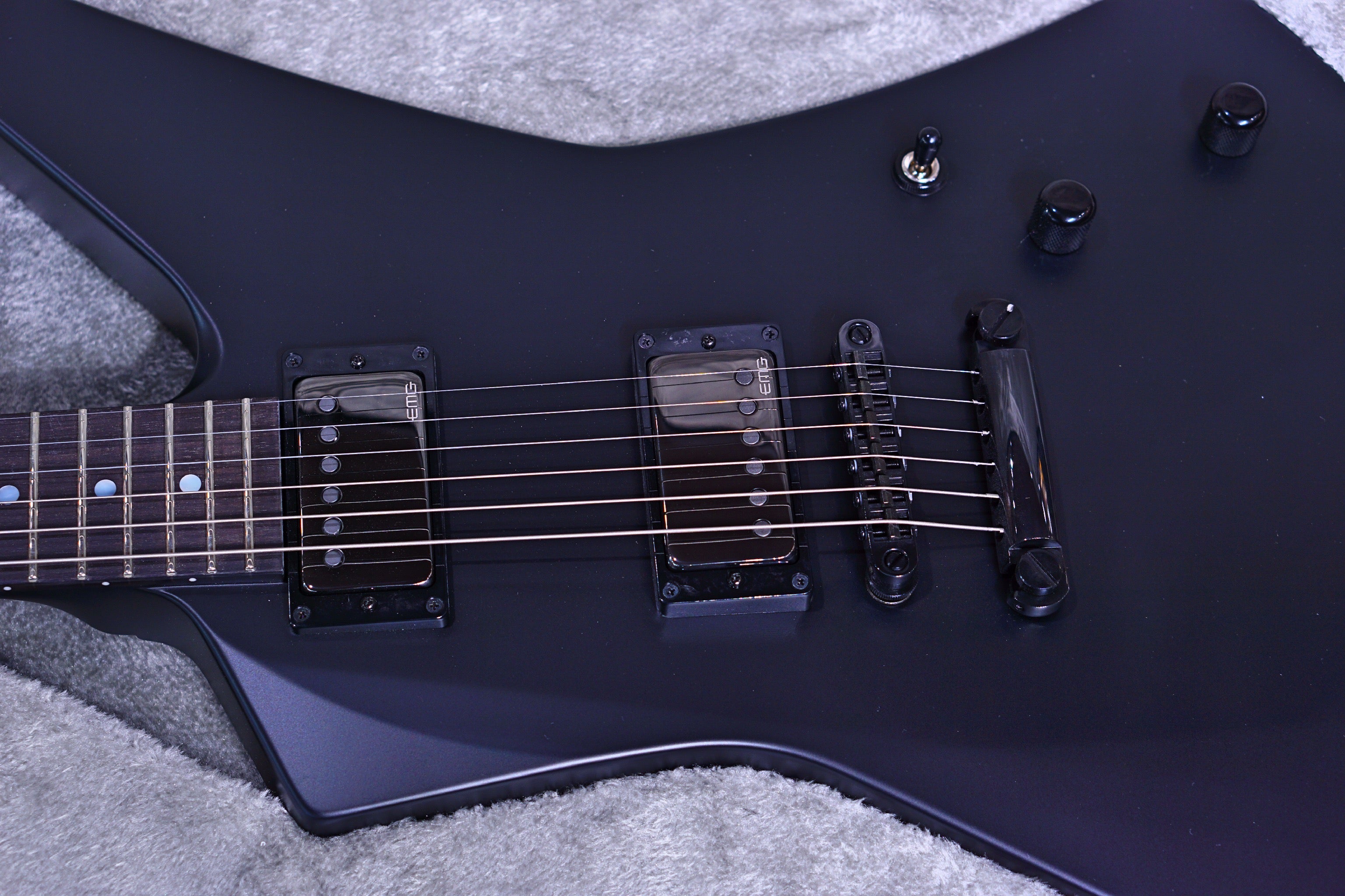 ESP Snakebyte James Hetfield signature satin Black E5680202 - HIENDGUITAR ESP GUITAR