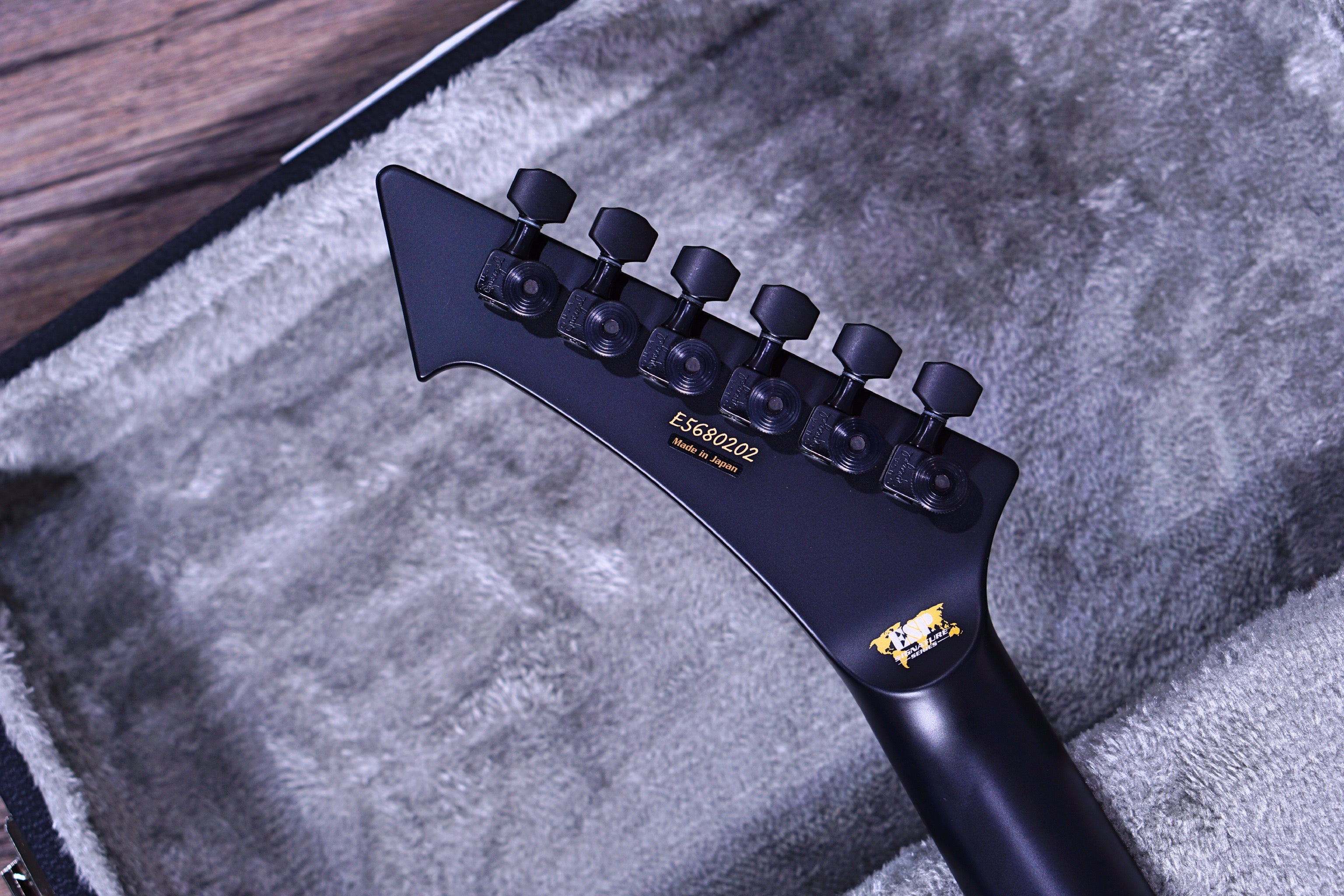 ESP Snakebyte James Hetfield signature satin Black E5680202 - HIENDGUITAR ESP GUITAR