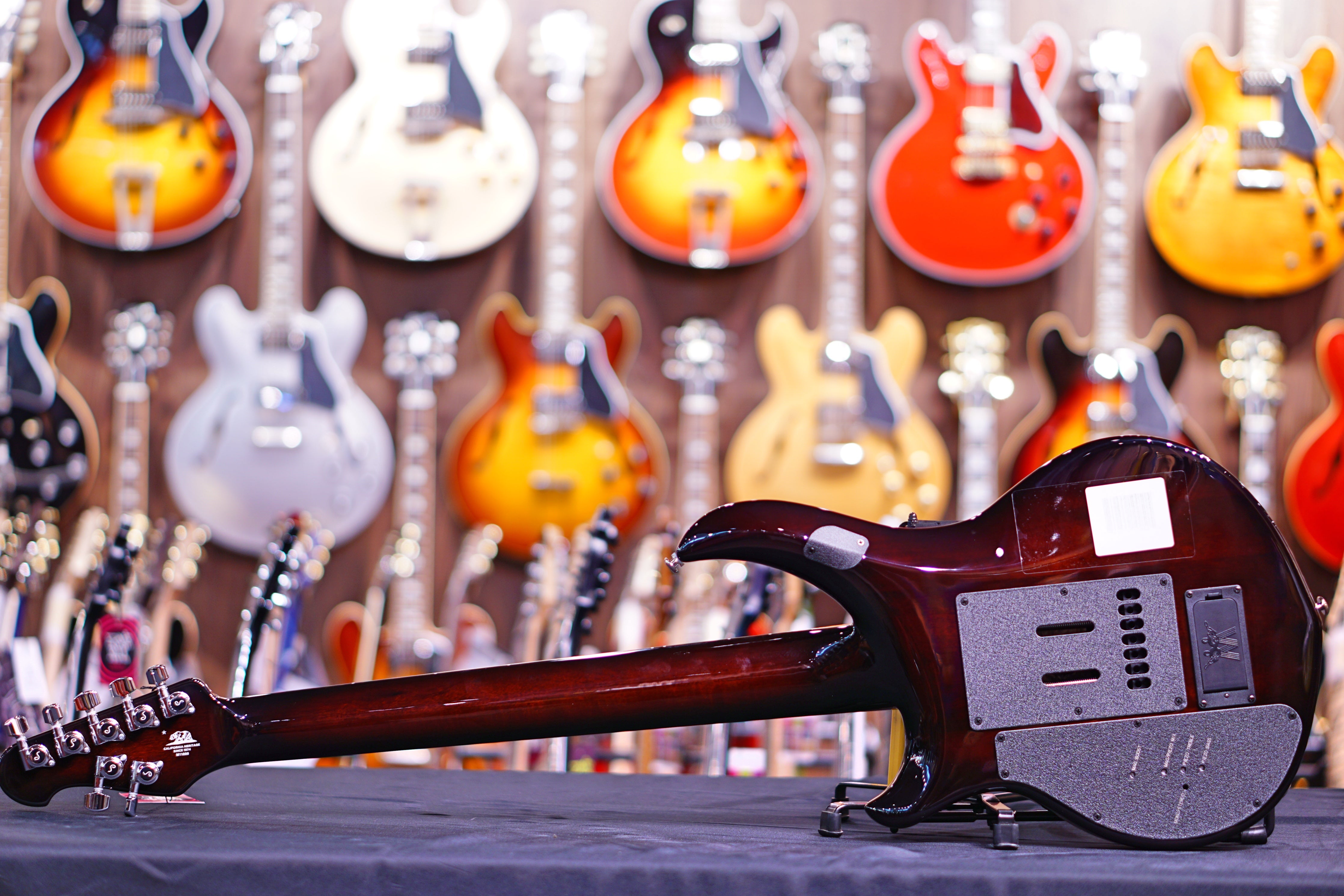 Ernie Ball Music Man John Petrucci Majesty 7-string - Dark Roast M11699 - HIENDGUITAR Musicman GUITAR