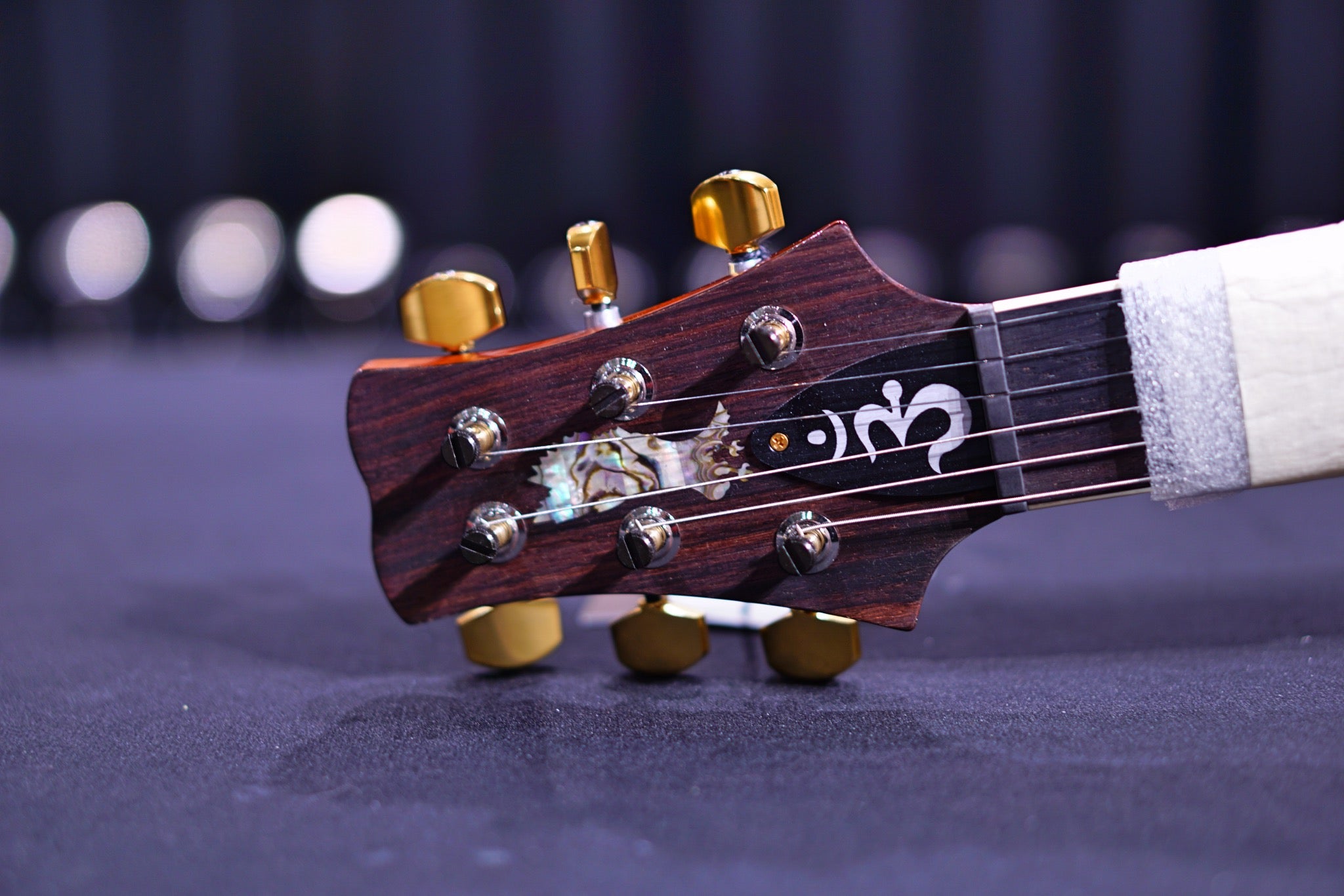 PRS Santana Retro charcoal cherry wood library 10 top 0342551 - HIENDGUITAR PRS GUITAR