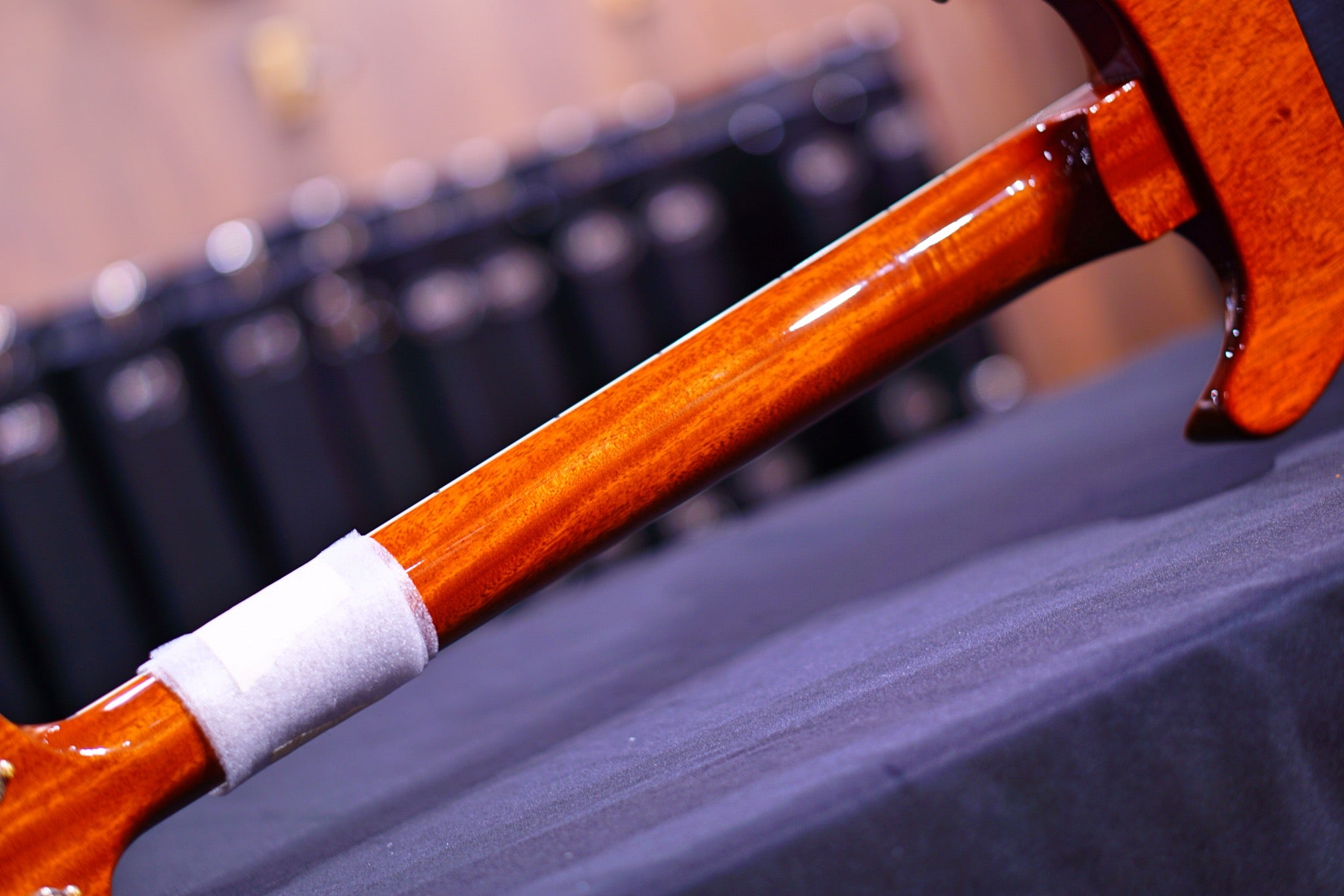 PRS Santana Retro charcoal cherry wood library 10 top 0342551 - HIENDGUITAR PRS GUITAR