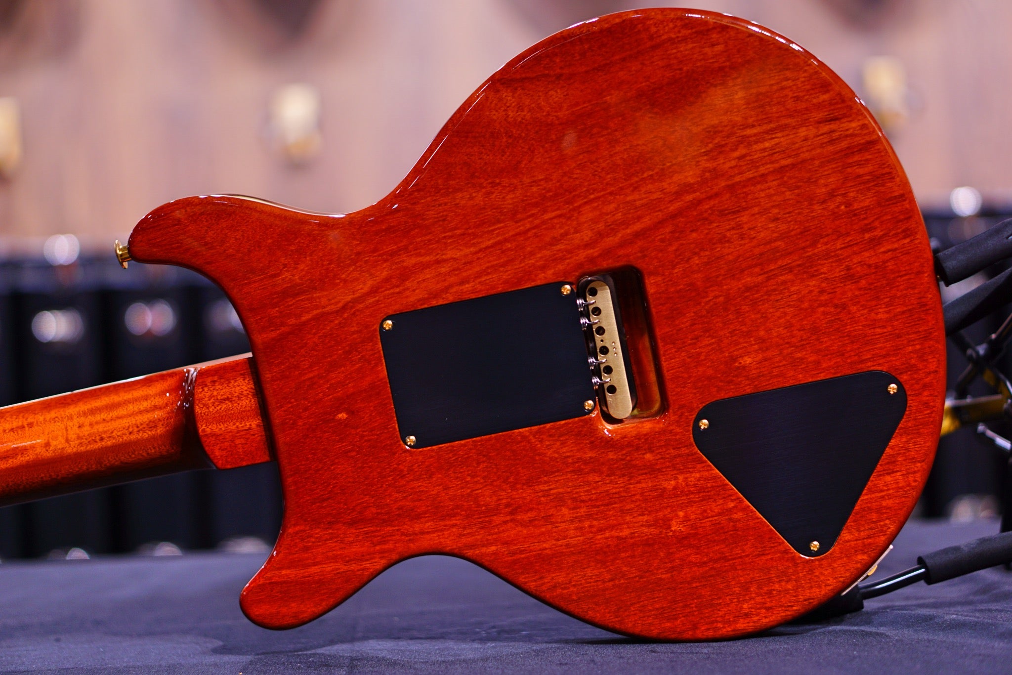 PRS Santana Retro charcoal cherry wood library 10 top 0342551 - HIENDGUITAR PRS GUITAR