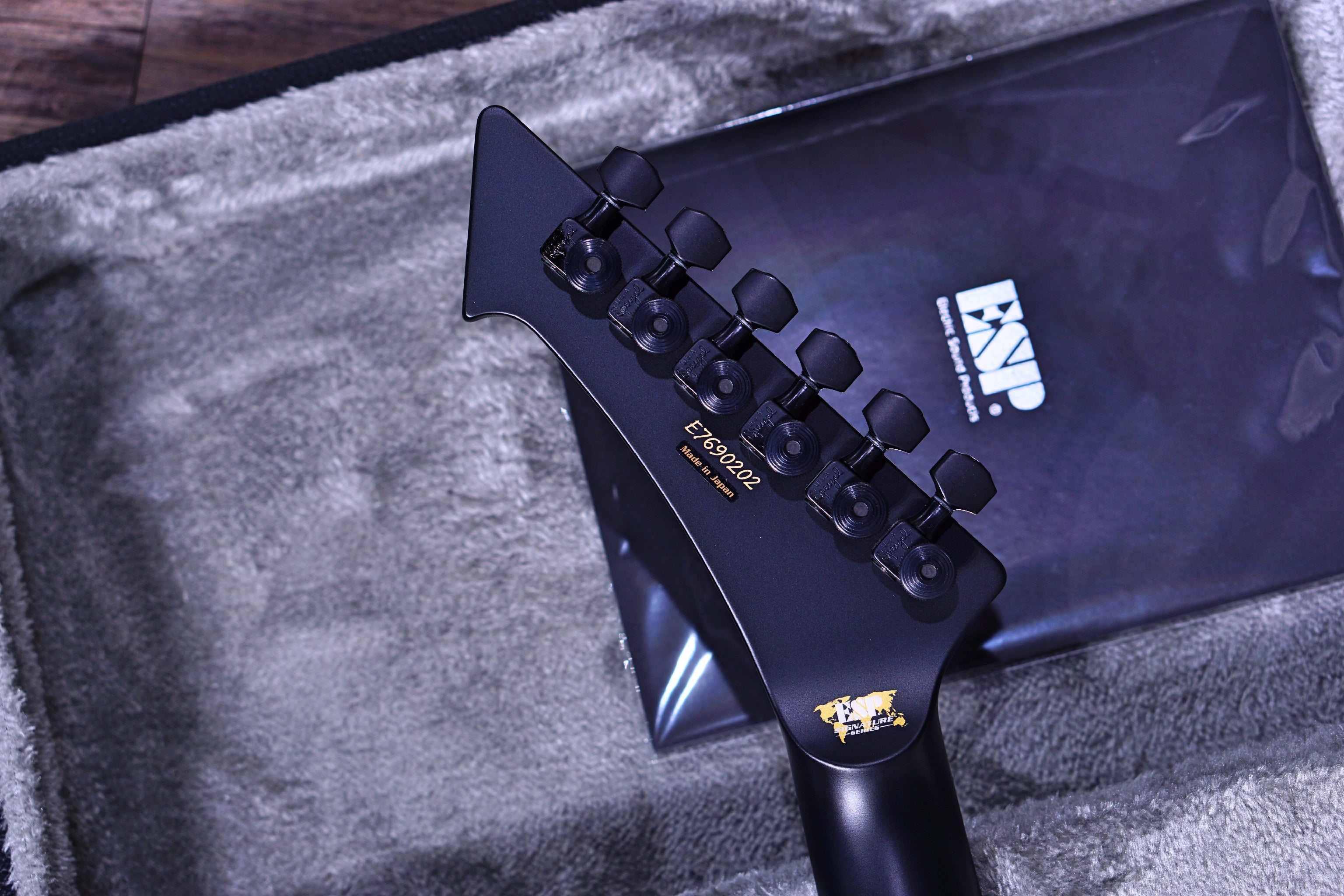 ESP Snakebyte James Hetfield signature satin Black E7690202 - HIENDGUITAR ESP GUITAR