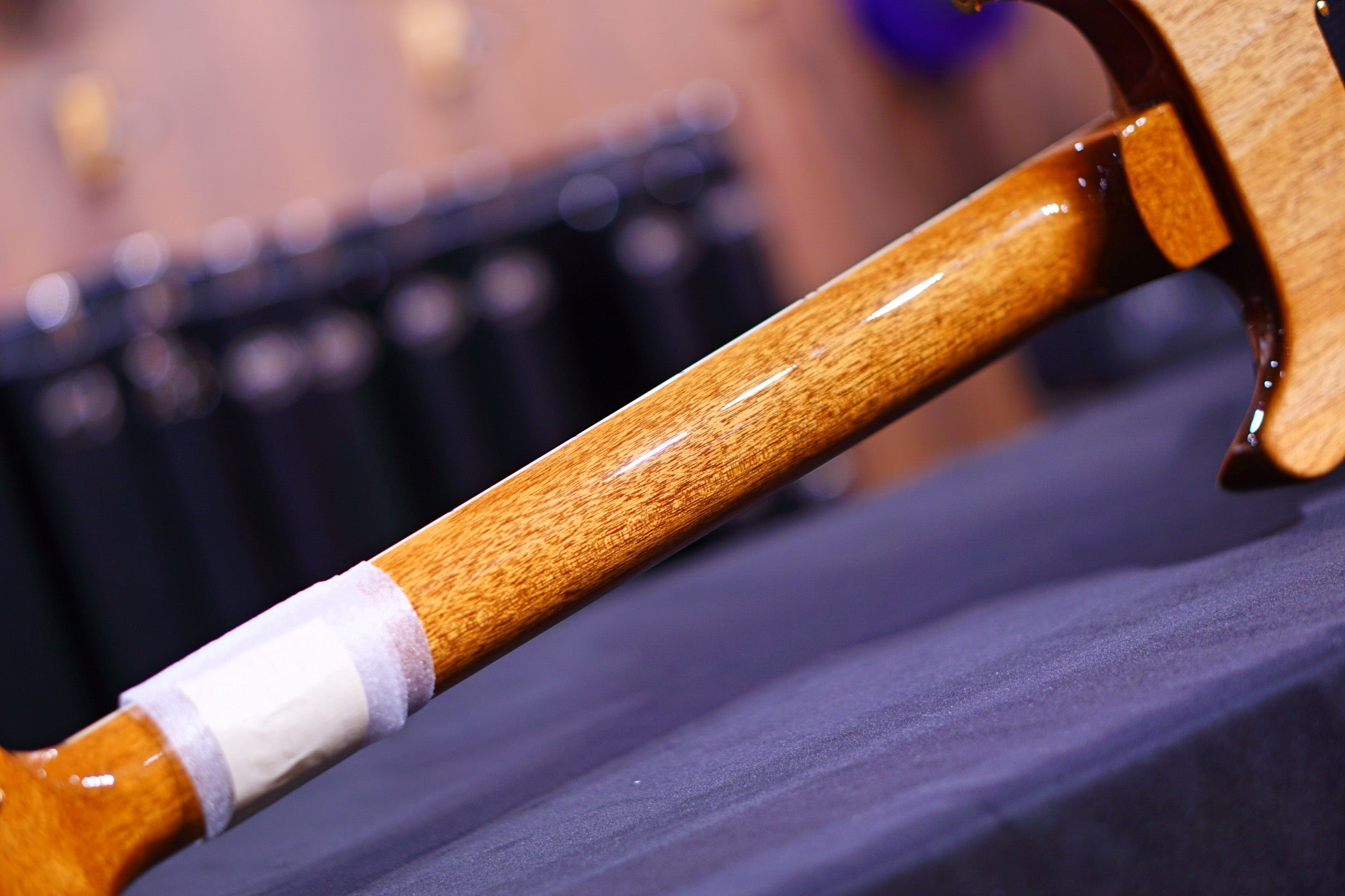 PRS Santana Retro faded blue jeans wood library 10 top 0334305 - HIENDGUITAR PRS GUITAR