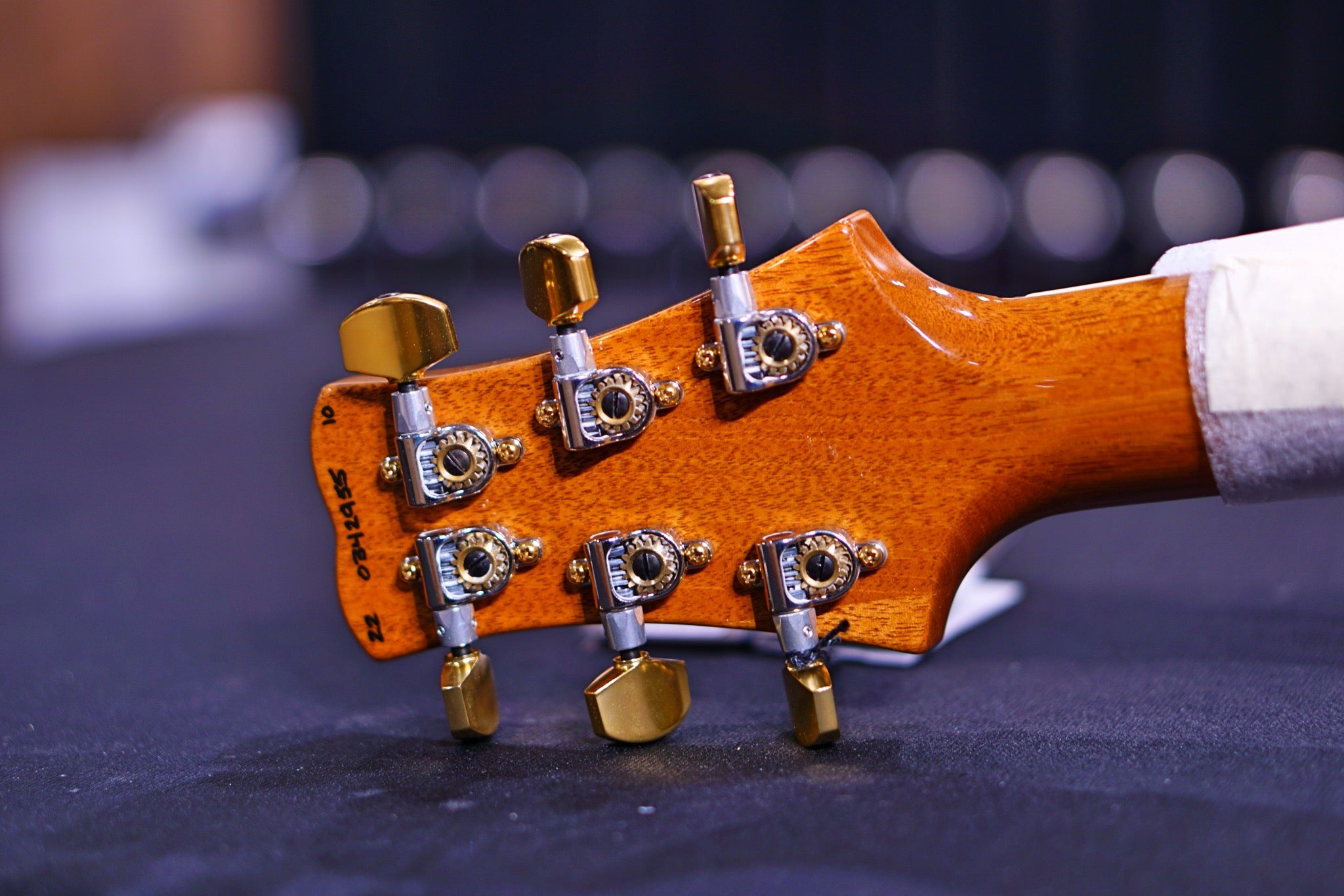 PRS Santana Retro faded blue fade wood library 10 top 0342955 - HIENDGUITAR PRS GUITAR