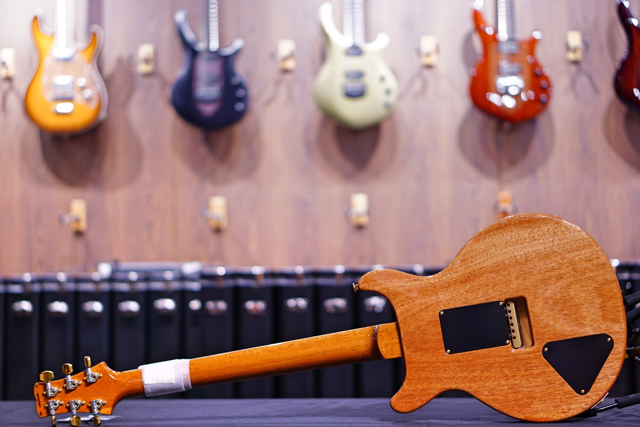 PRS Santana Retro faded blue fade wood library 10 top 0342955 - HIENDGUITAR PRS GUITAR