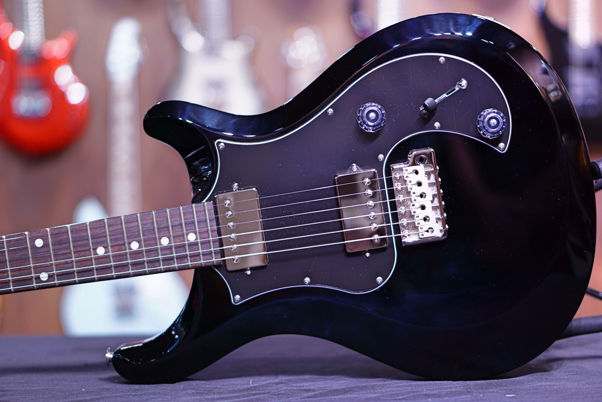 PRS S2 Standard 22 Electric Guitar - Black S2050525 - HIENDGUITAR PRS GUITAR