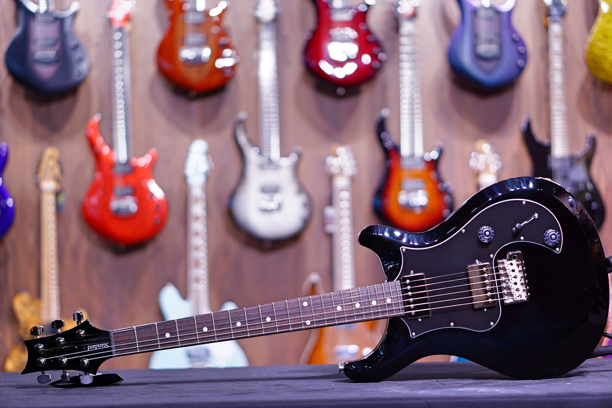 PRS S2 Standard 22 Electric Guitar - Black S2050525 - HIENDGUITAR PRS GUITAR