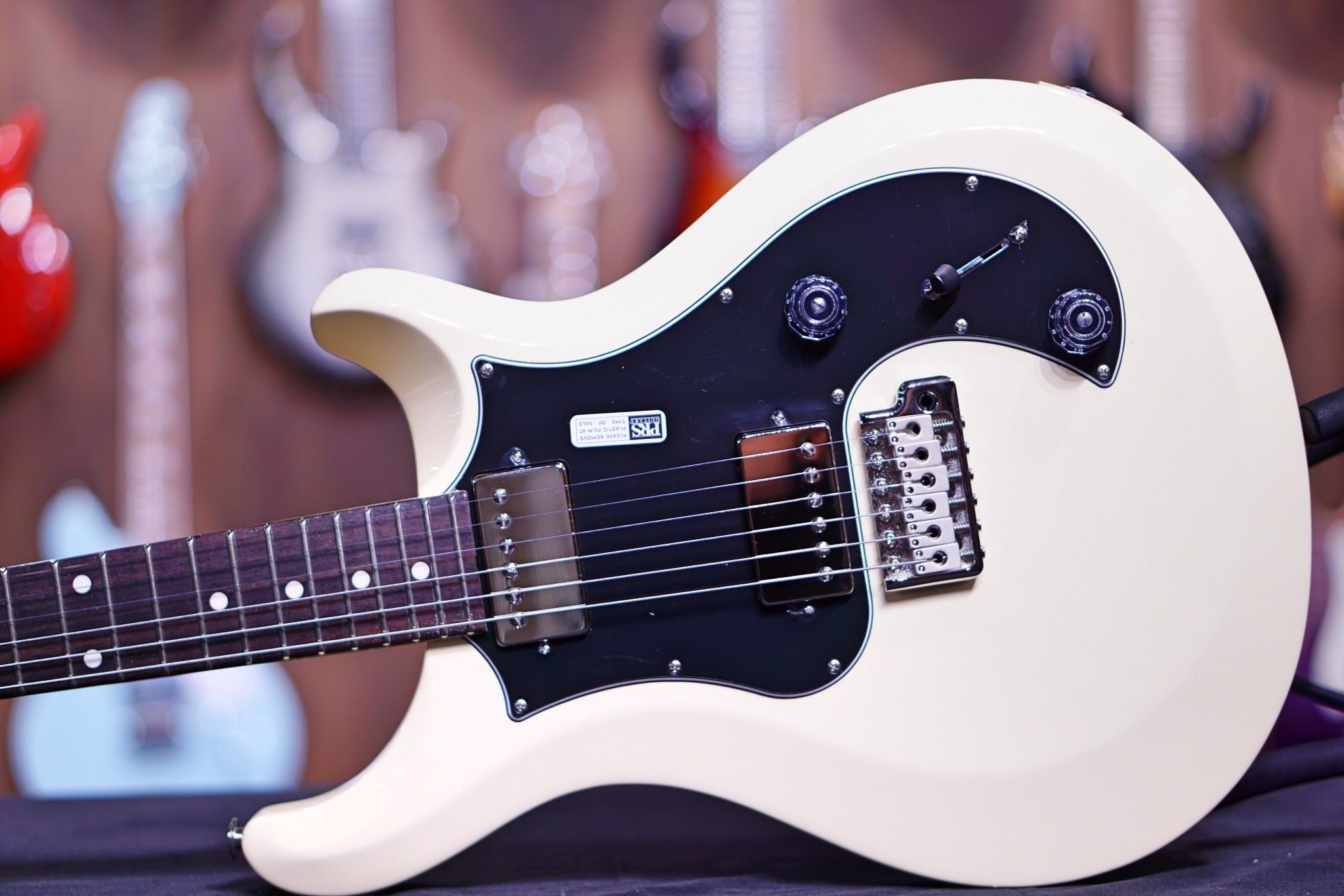 PRS S2 Standard 22 Electric Guitar - Antique White S2050534 - HIENDGUITAR PRS GUITAR