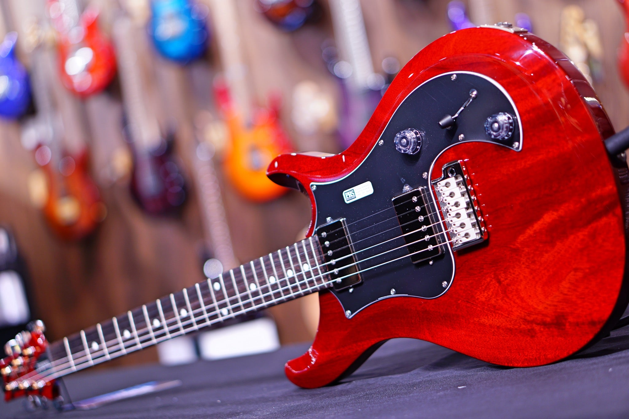 PRS S2 Standard 22 Electric Guitar - Vintage Cherry S2050834 - HIENDGUITAR PRS GUITAR