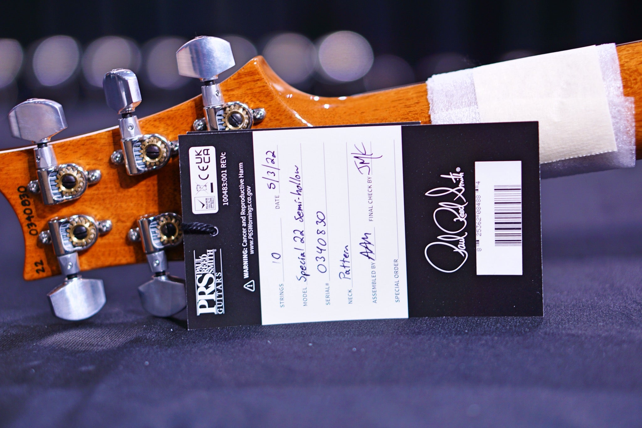 PRS special semi-hollow custom color 0340830 - HIENDGUITAR PRS GUITAR