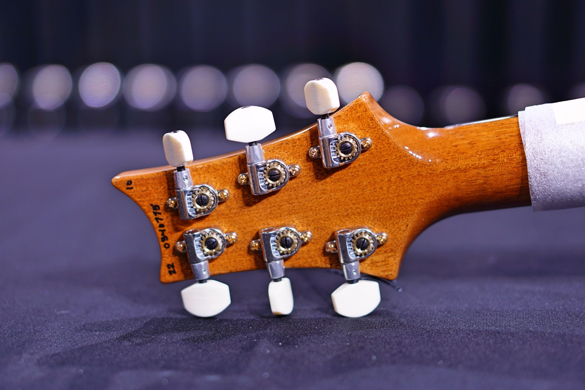 PRS 35th Anniversary Custom 24 - grey black fade 10top regular neck 0340775 - HIENDGUITAR PRS GUITAR