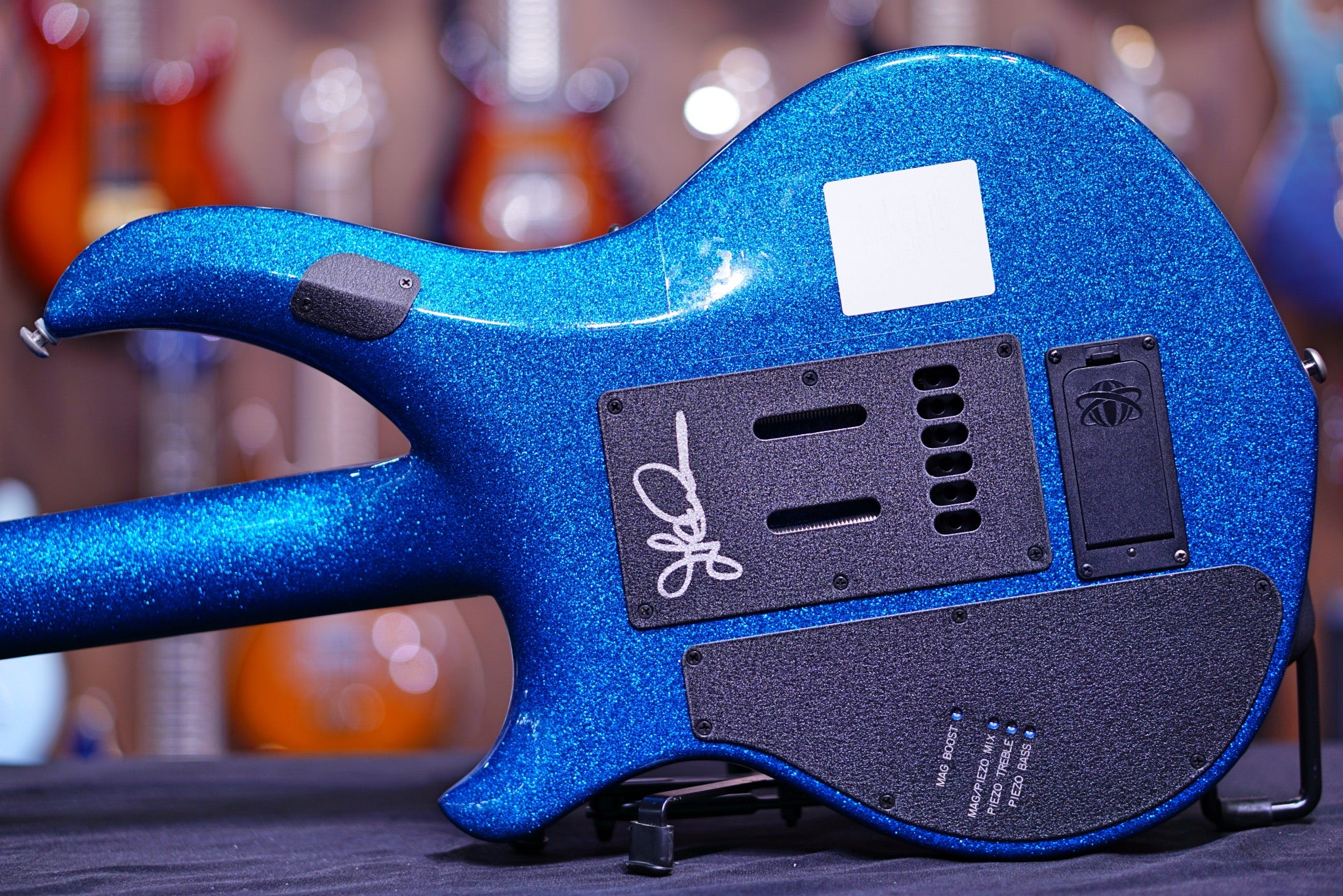 Music Man John Petrucci Majesty Bfr Marine Blue Sparkle M10760 - HIENDGUITAR Musicman GUITAR