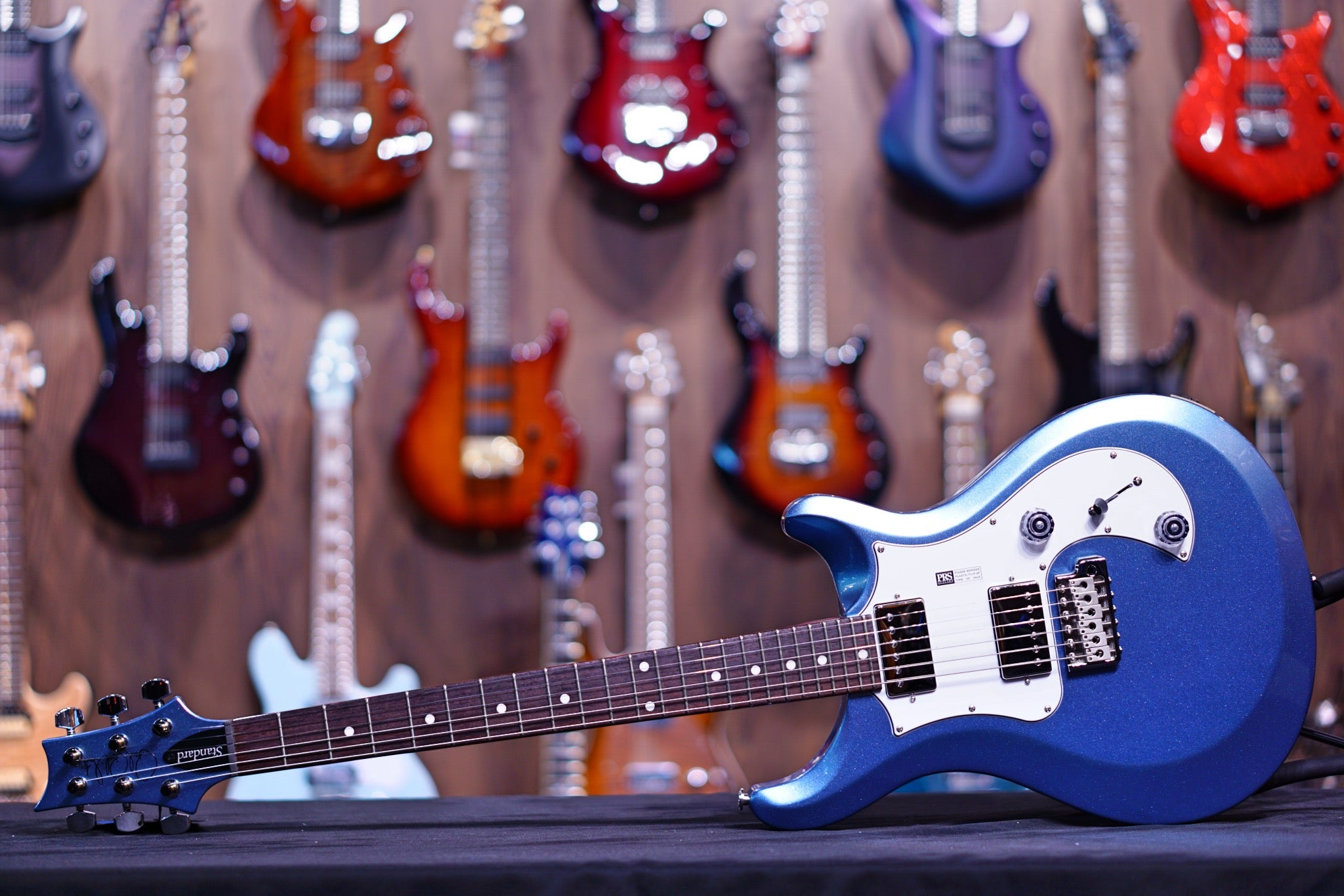 PRS S2 Standard 24 Electric Guitar - Frost Blue Metallic S2049171 - HIENDGUITAR PRS GUITAR