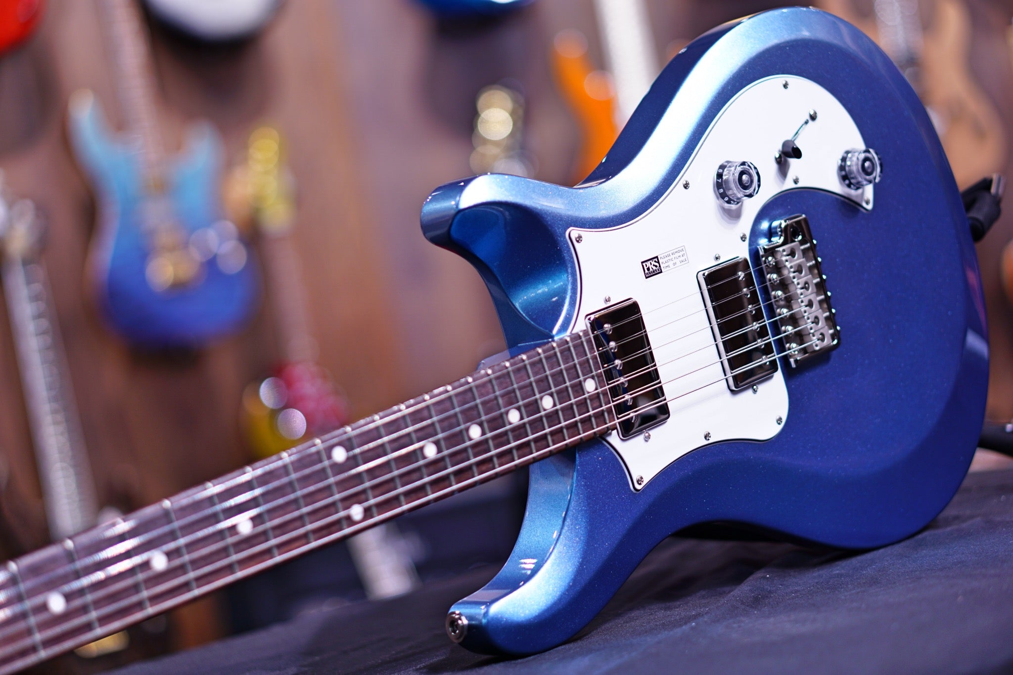 PRS S2 Standard 24 Electric Guitar - Frost Blue Metallic S2049171 - HIENDGUITAR PRS GUITAR