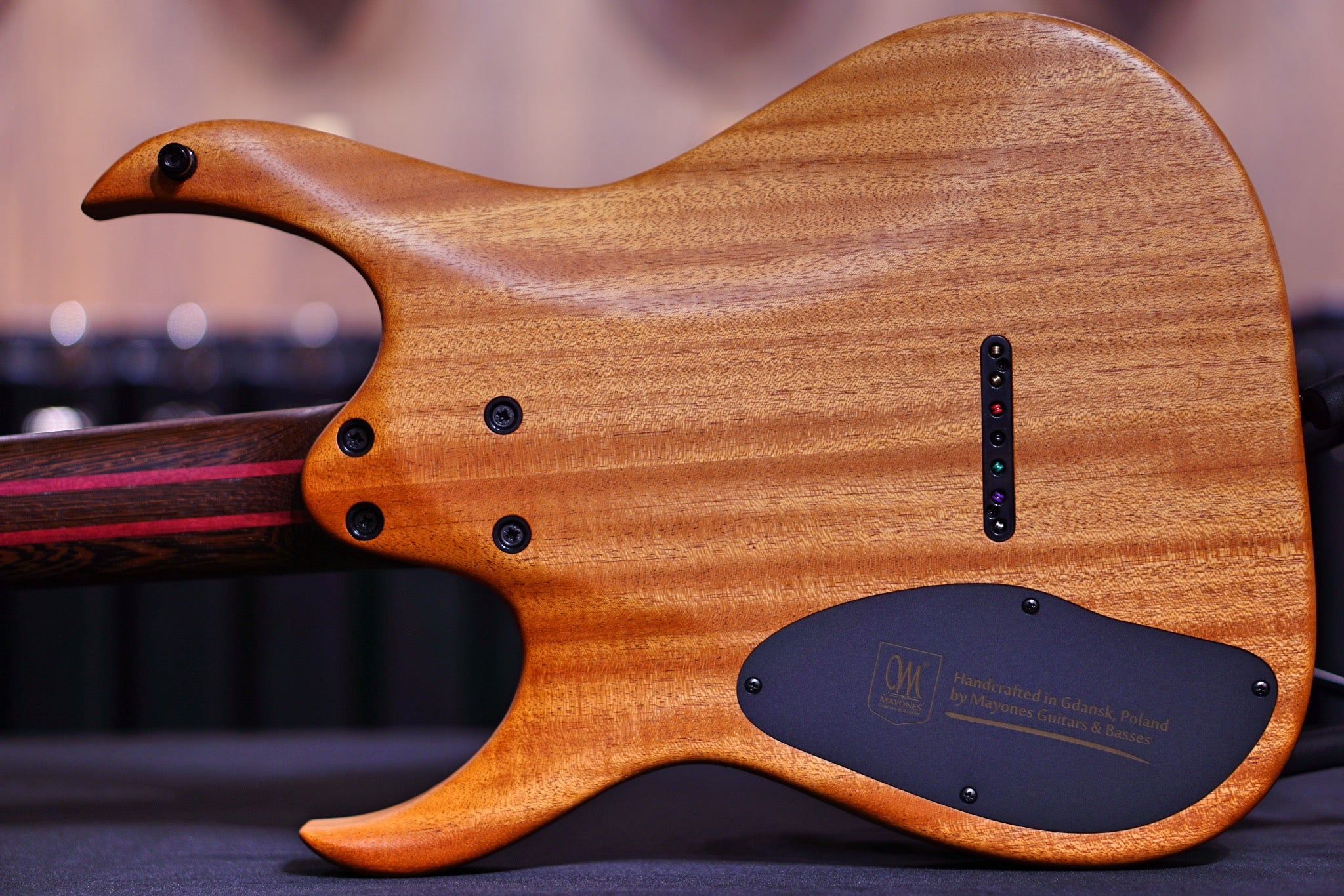 Mayones Duvell Elite 7 Trans black satine DF2204892 - HIENDGUITAR Mayones GUITAR